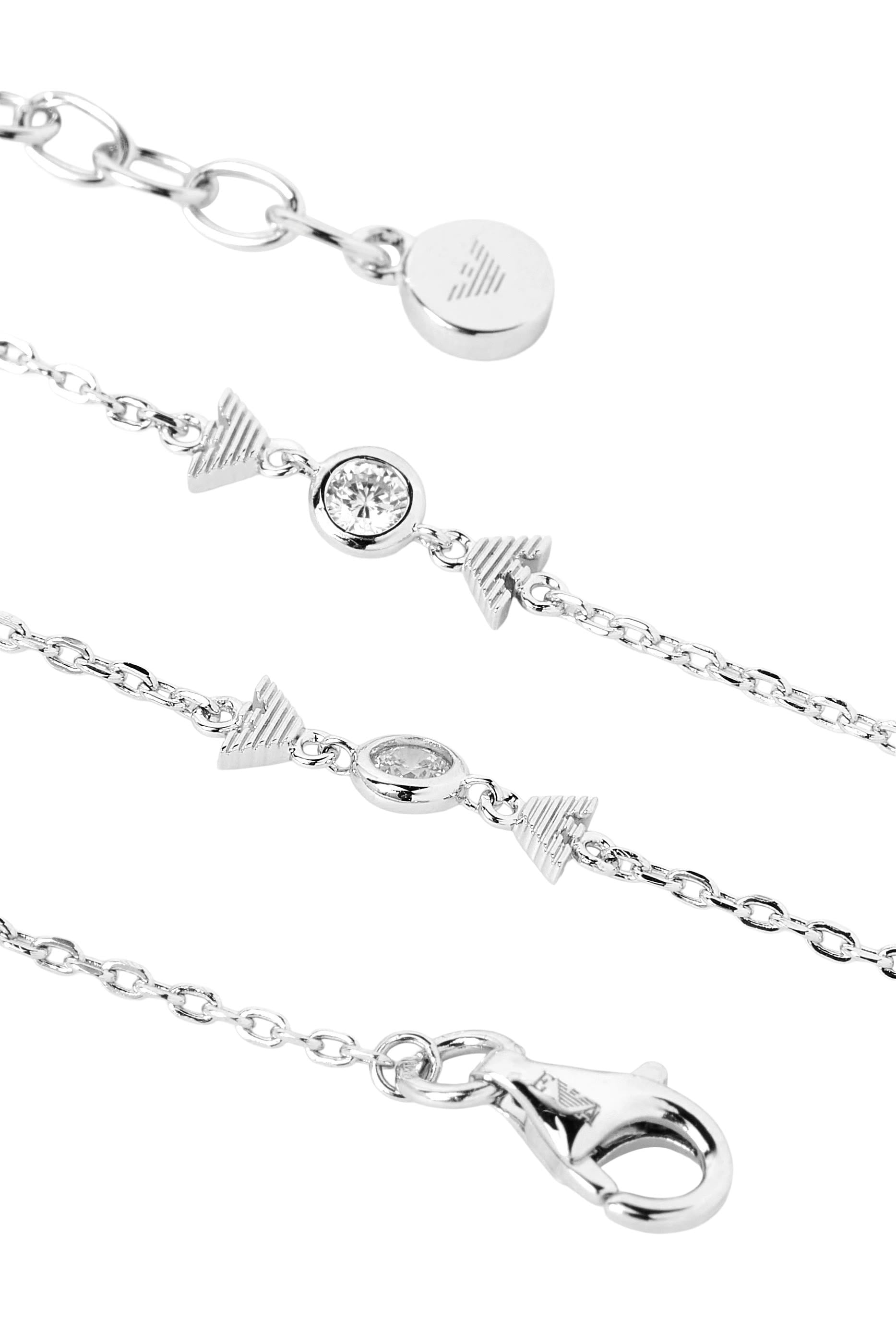 Station Bracelet, Sterling Silver
