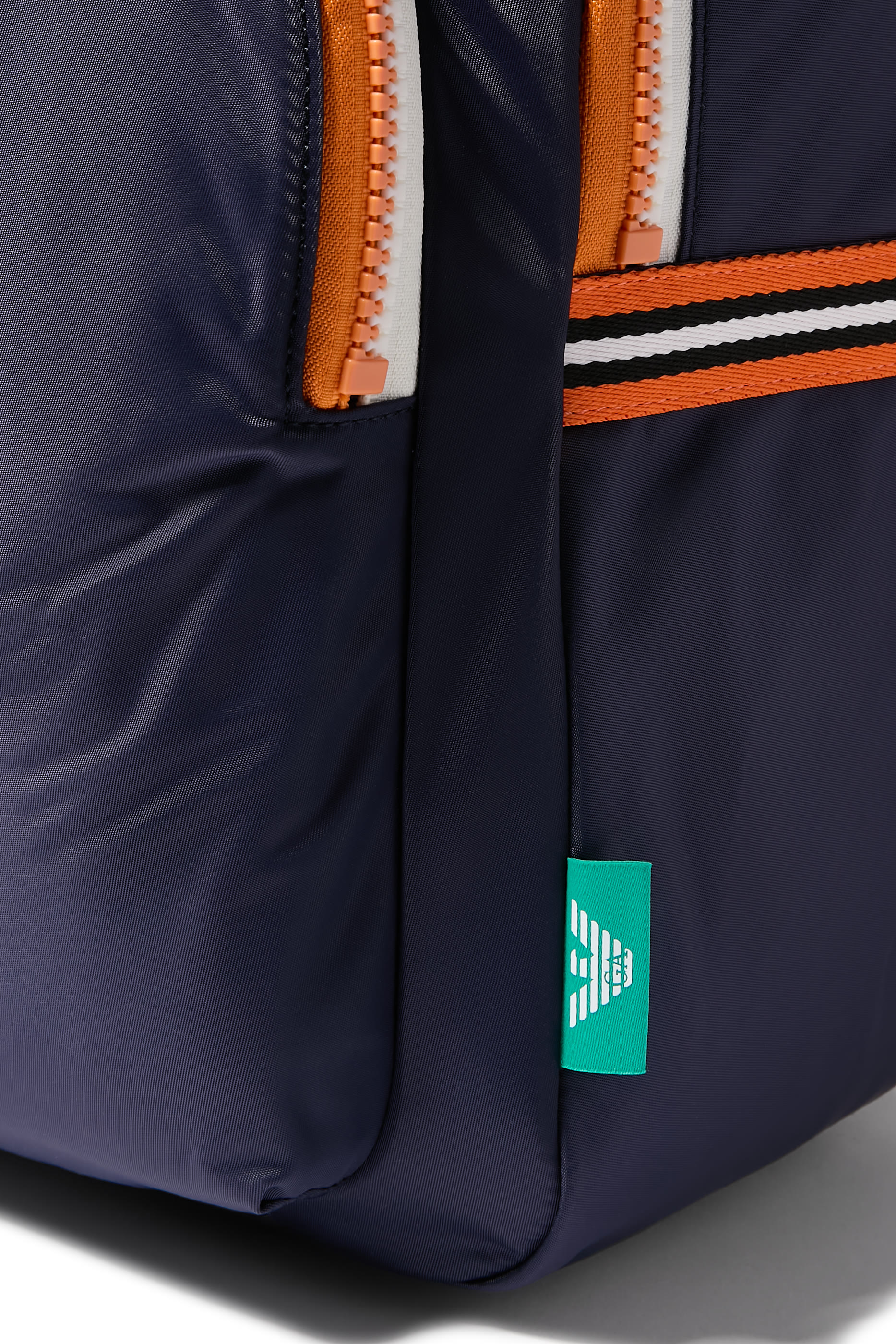Kids Zip Contrast Color Backpack