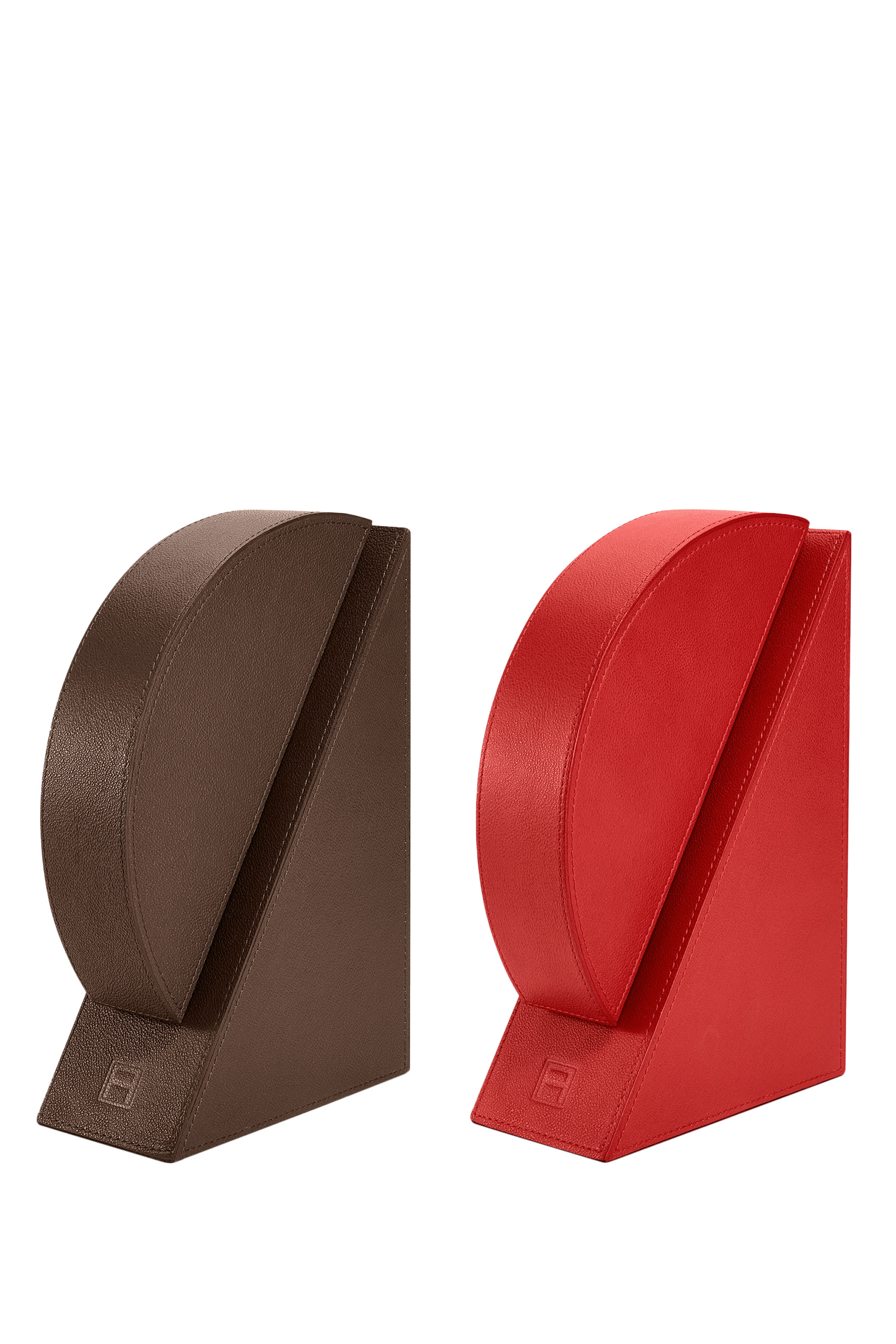 Cubist Bookend Red – Right