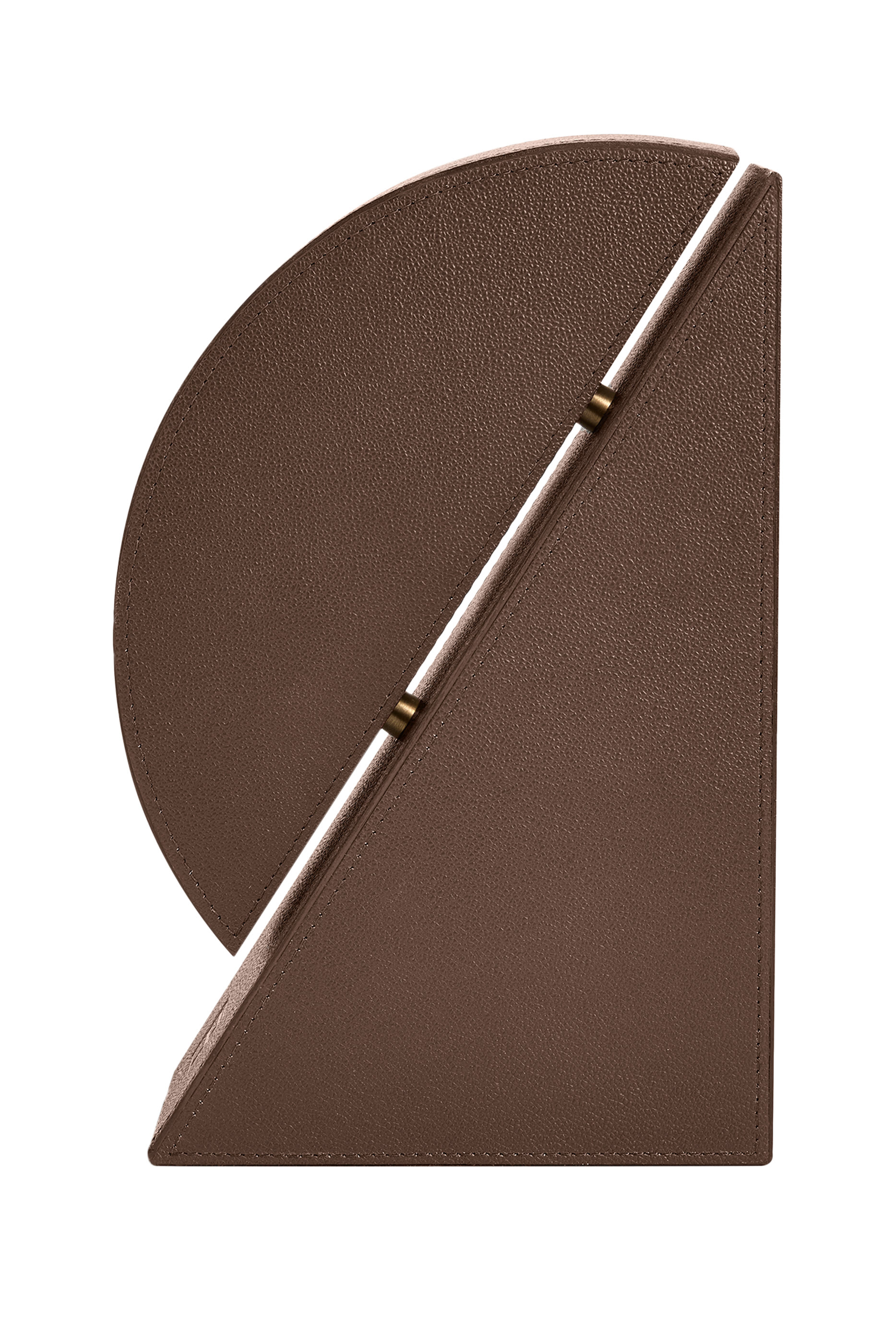 Cubist Bookend Brown – Right