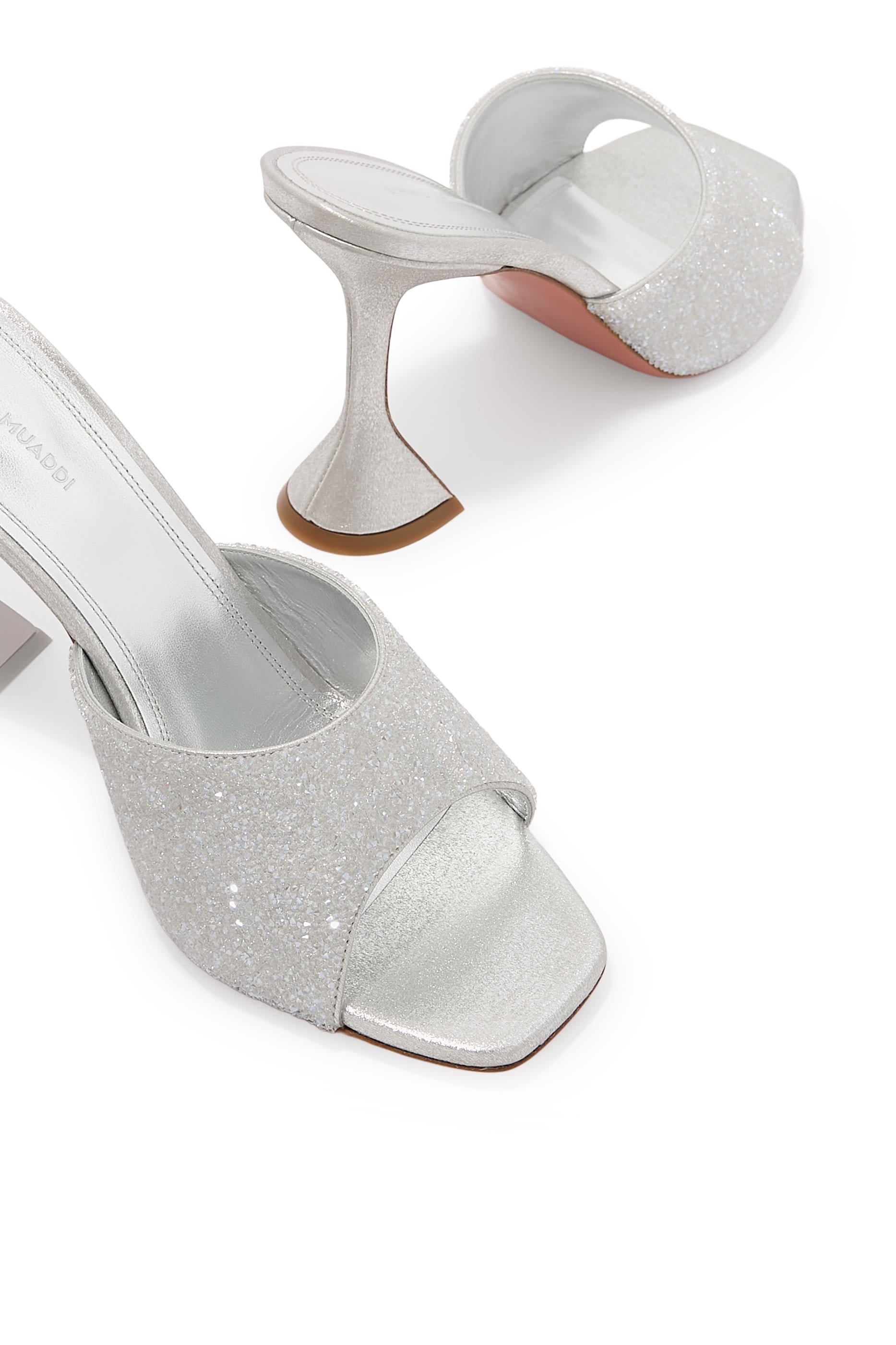 Lupita 95 Chunky Heeled Open-Toed Mules