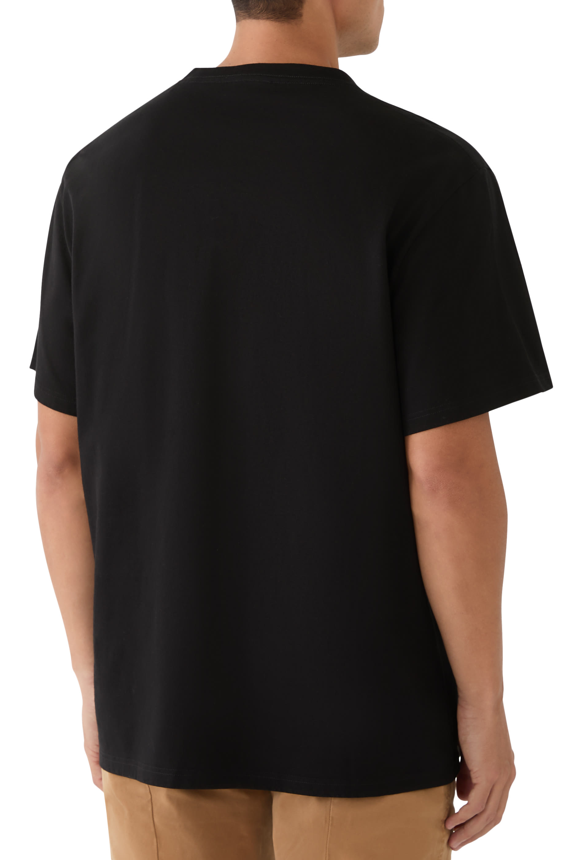 Skull-Flocked T-Shirt