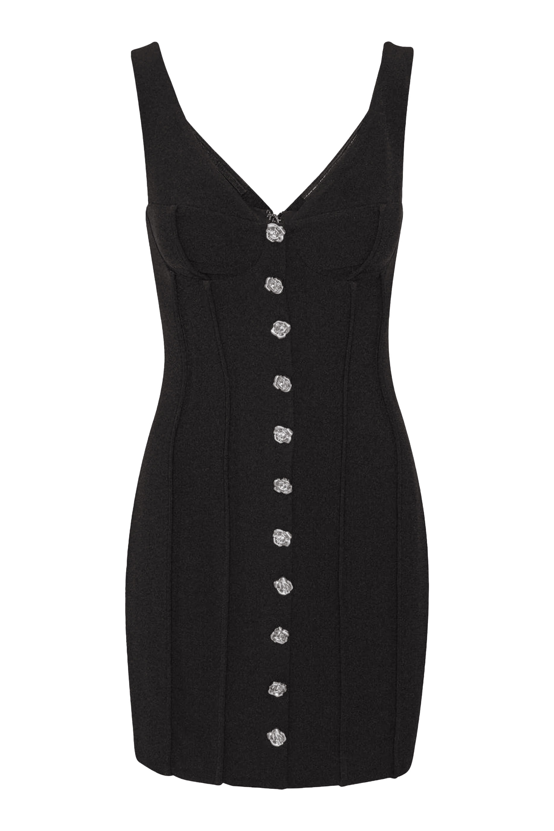 Crepe Off Shoulder Dress