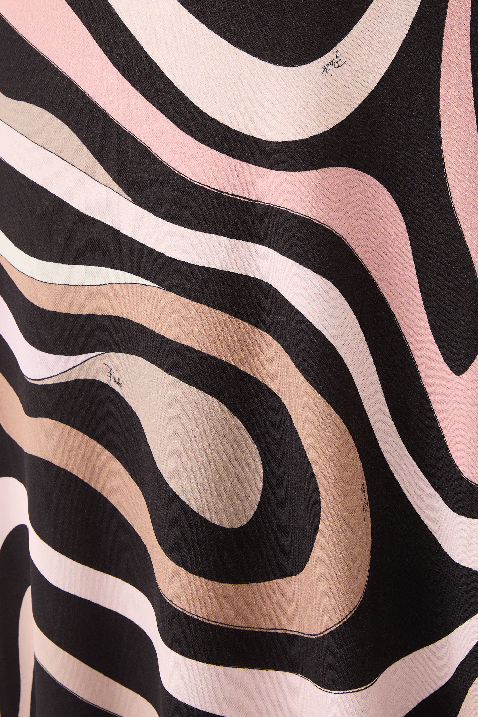 Marmo Print Kaftan