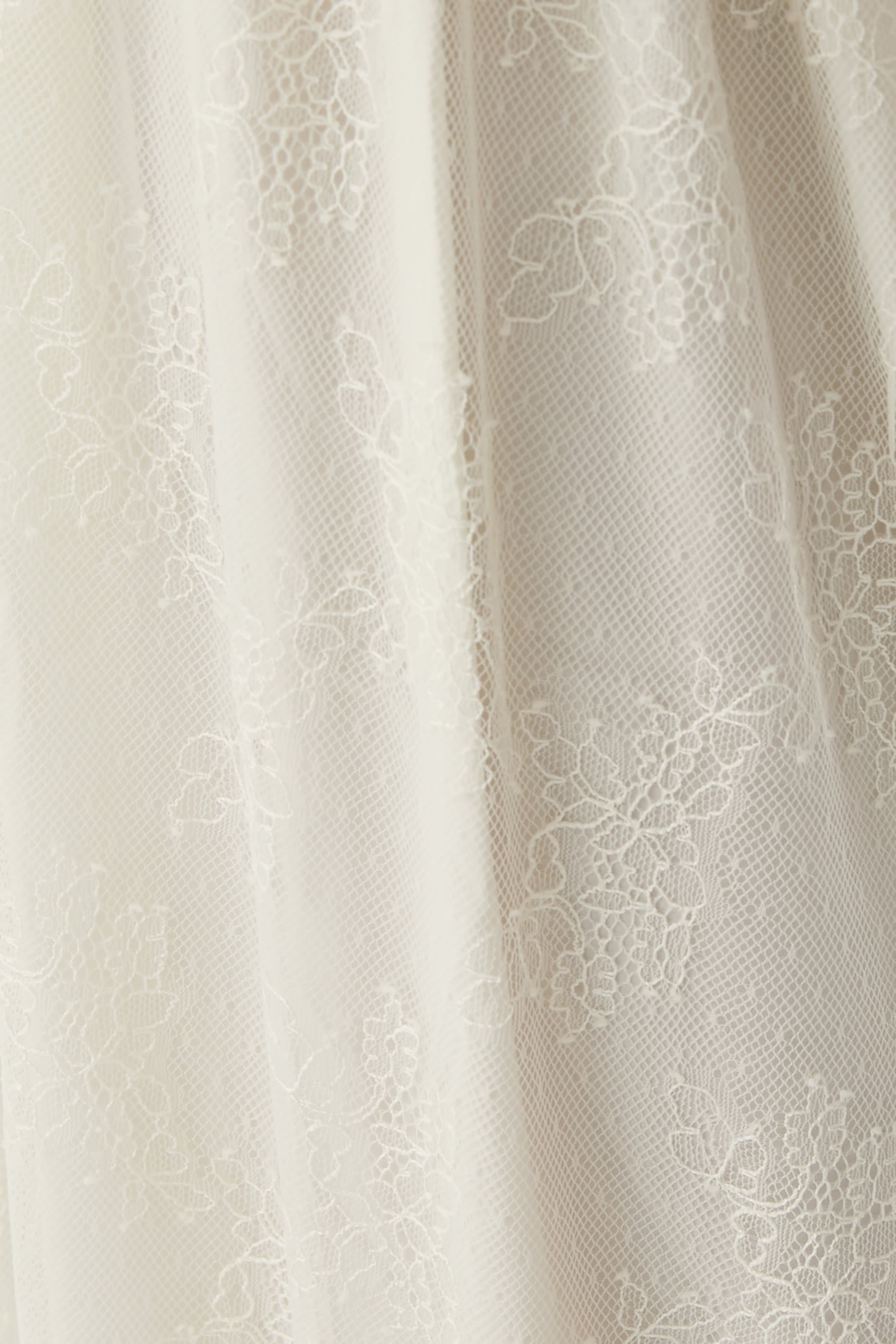 Satin Lace Maxi Dress