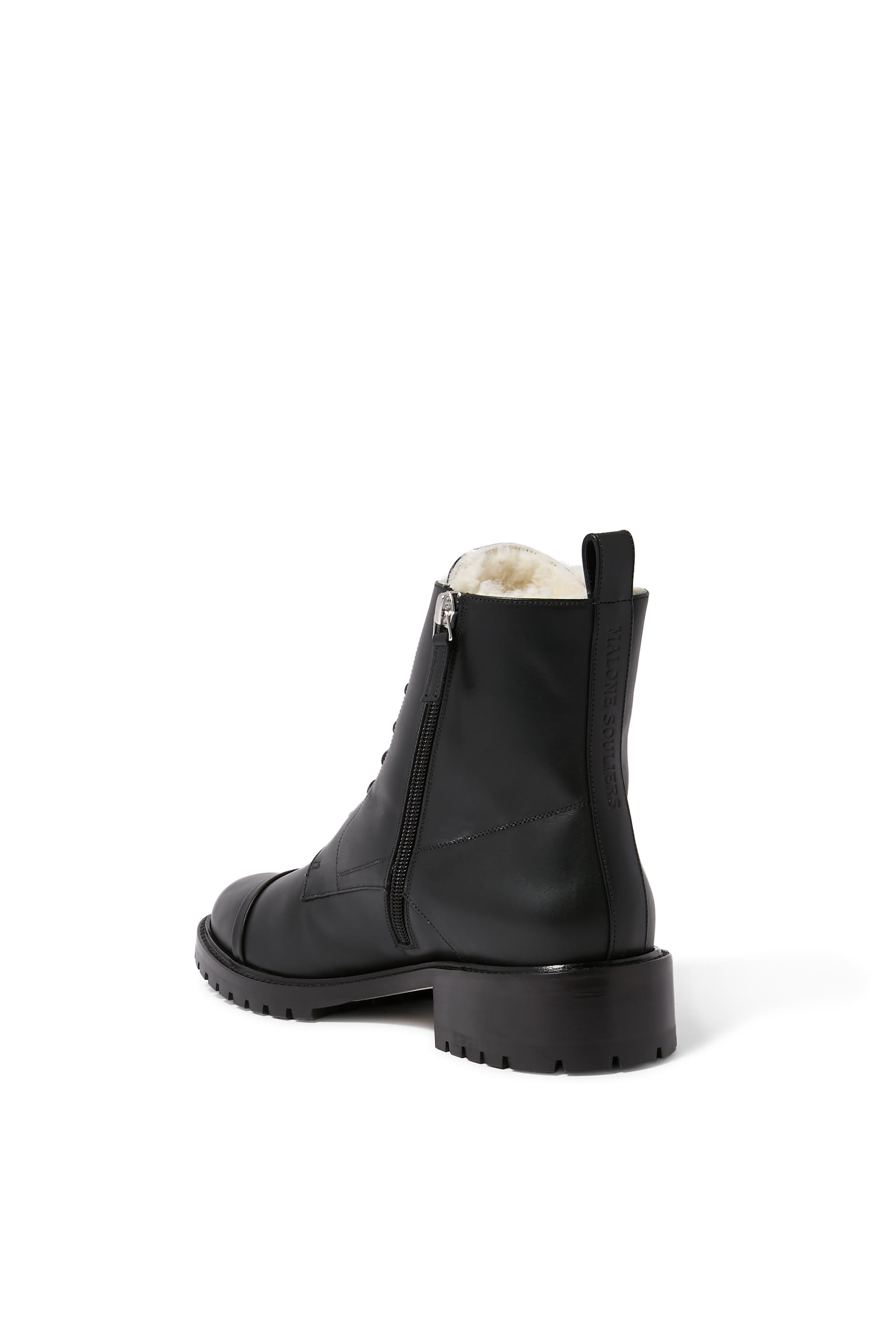 Miller Leather Combat Boots