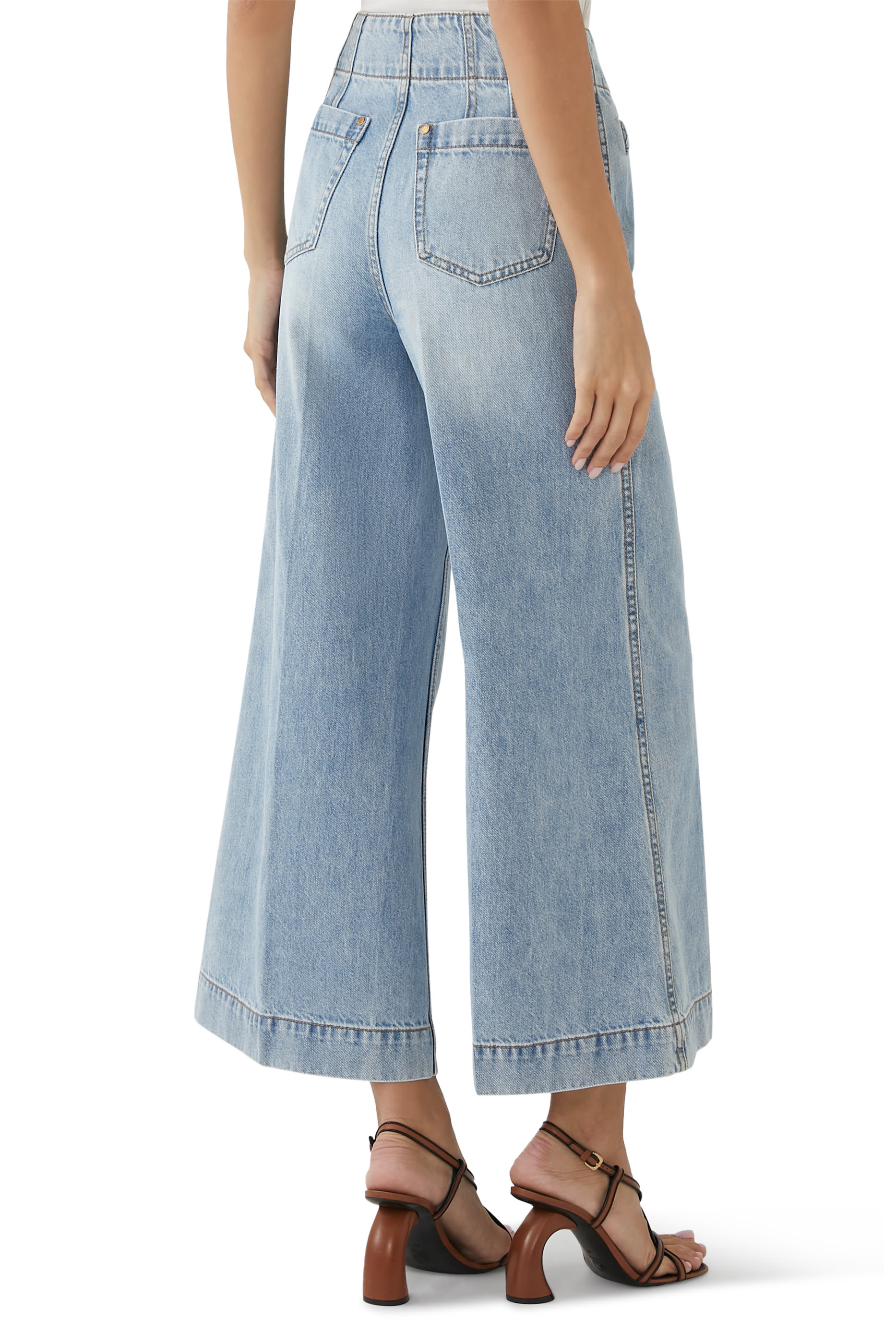 Lucky Cropped Flare Jeans