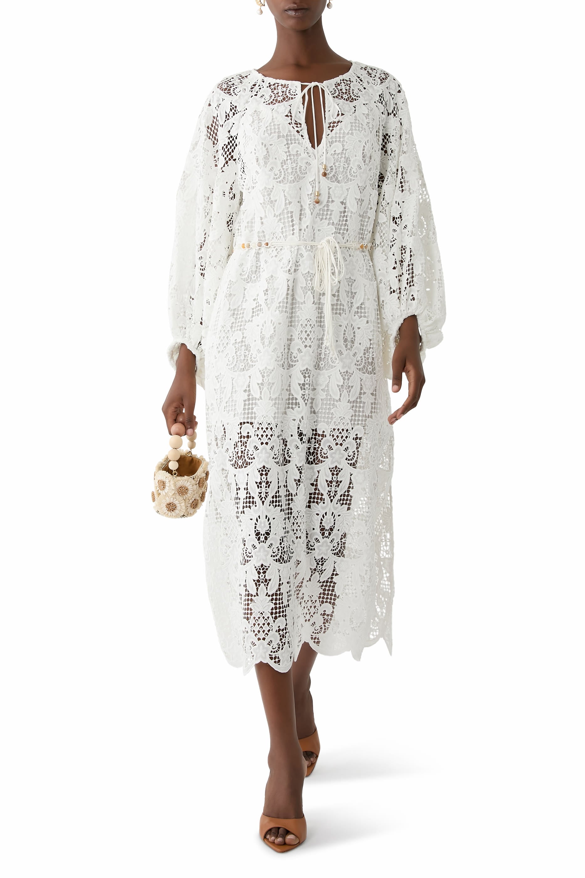 Lace Midi Dress
