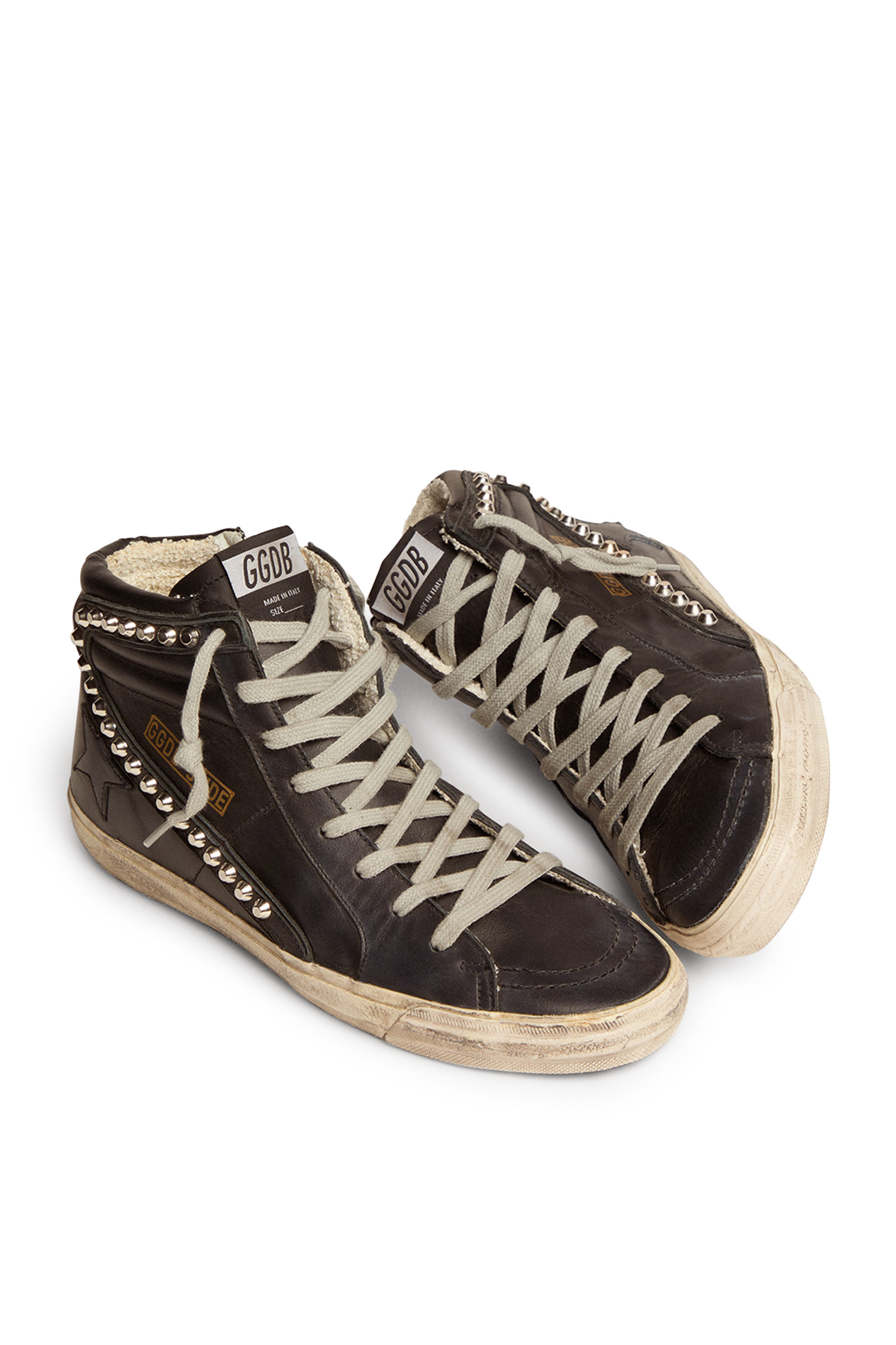 Slide High-Top Sneakers