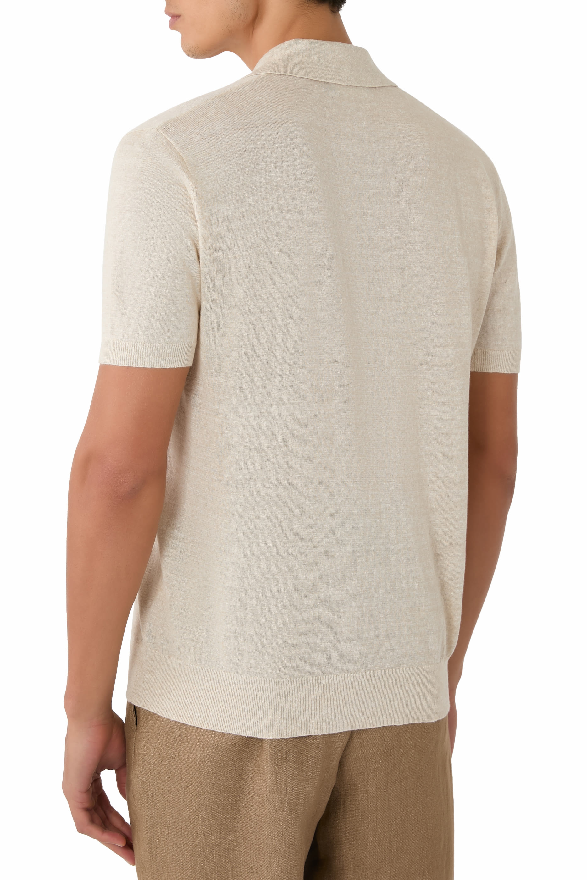 Vidal Linen Polo