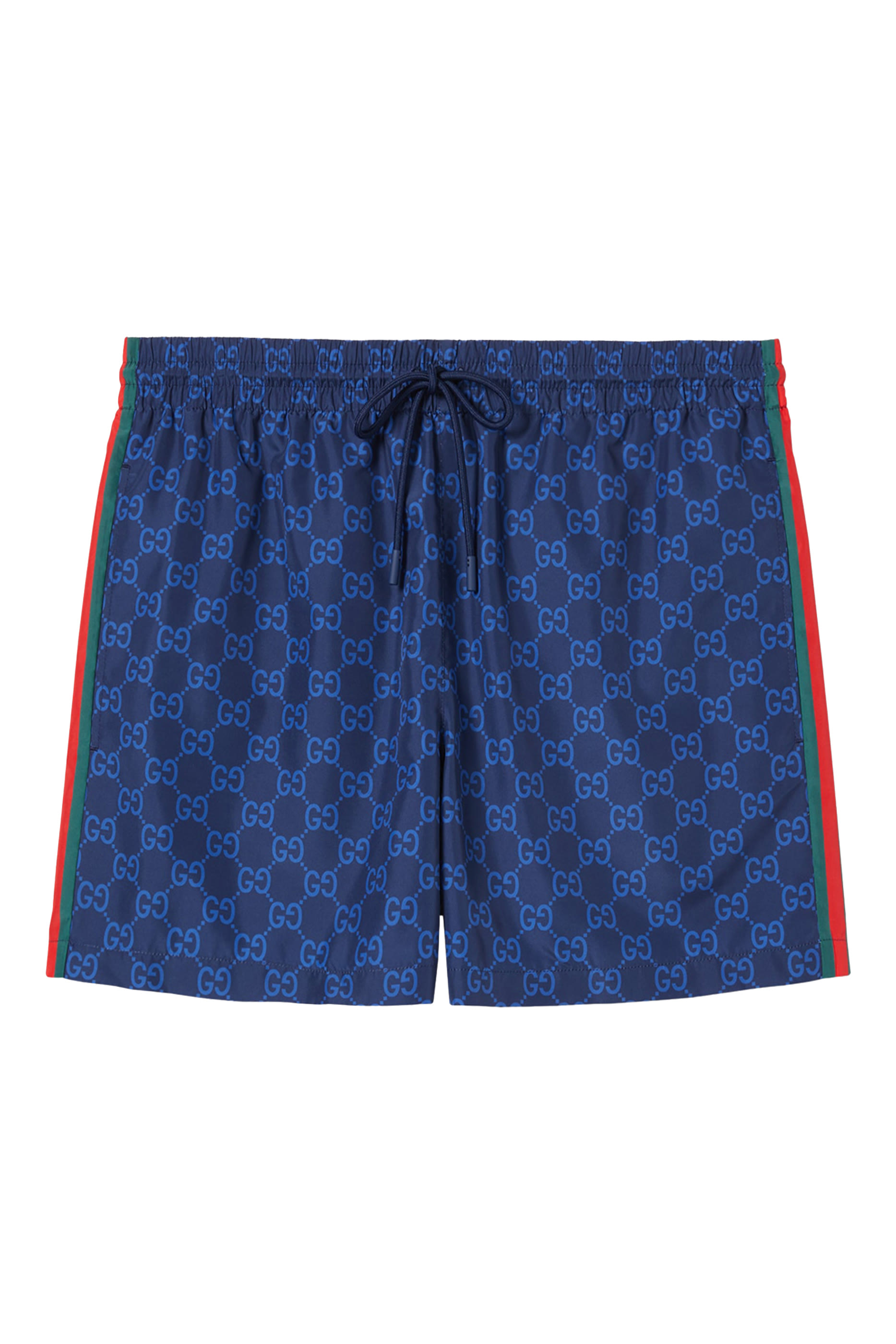 Printed Poplin Tech Swim Shorts
