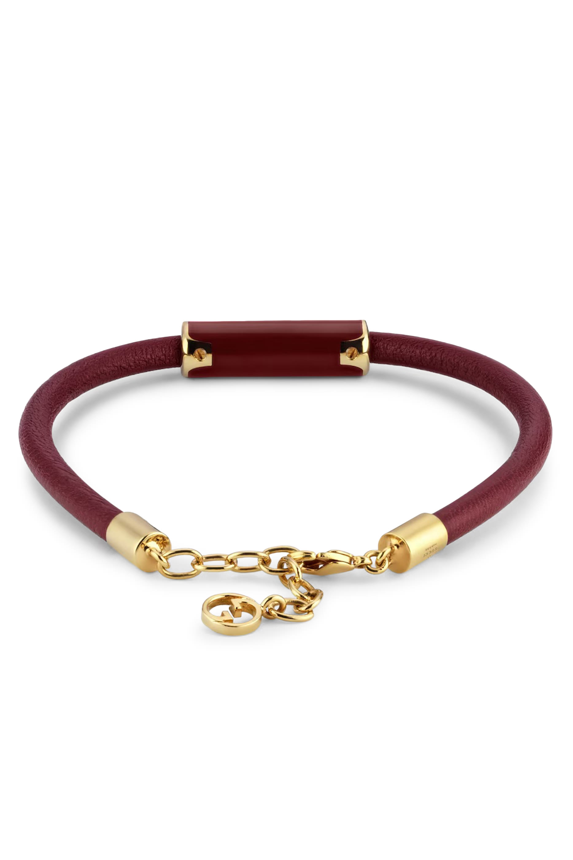 Logo Leather Bracelet 