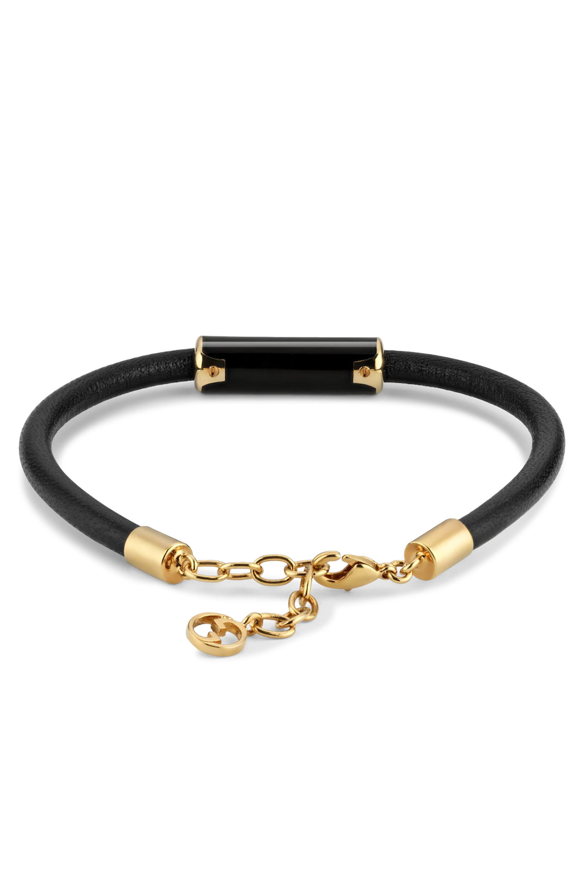 Logo Leather Bracelet 