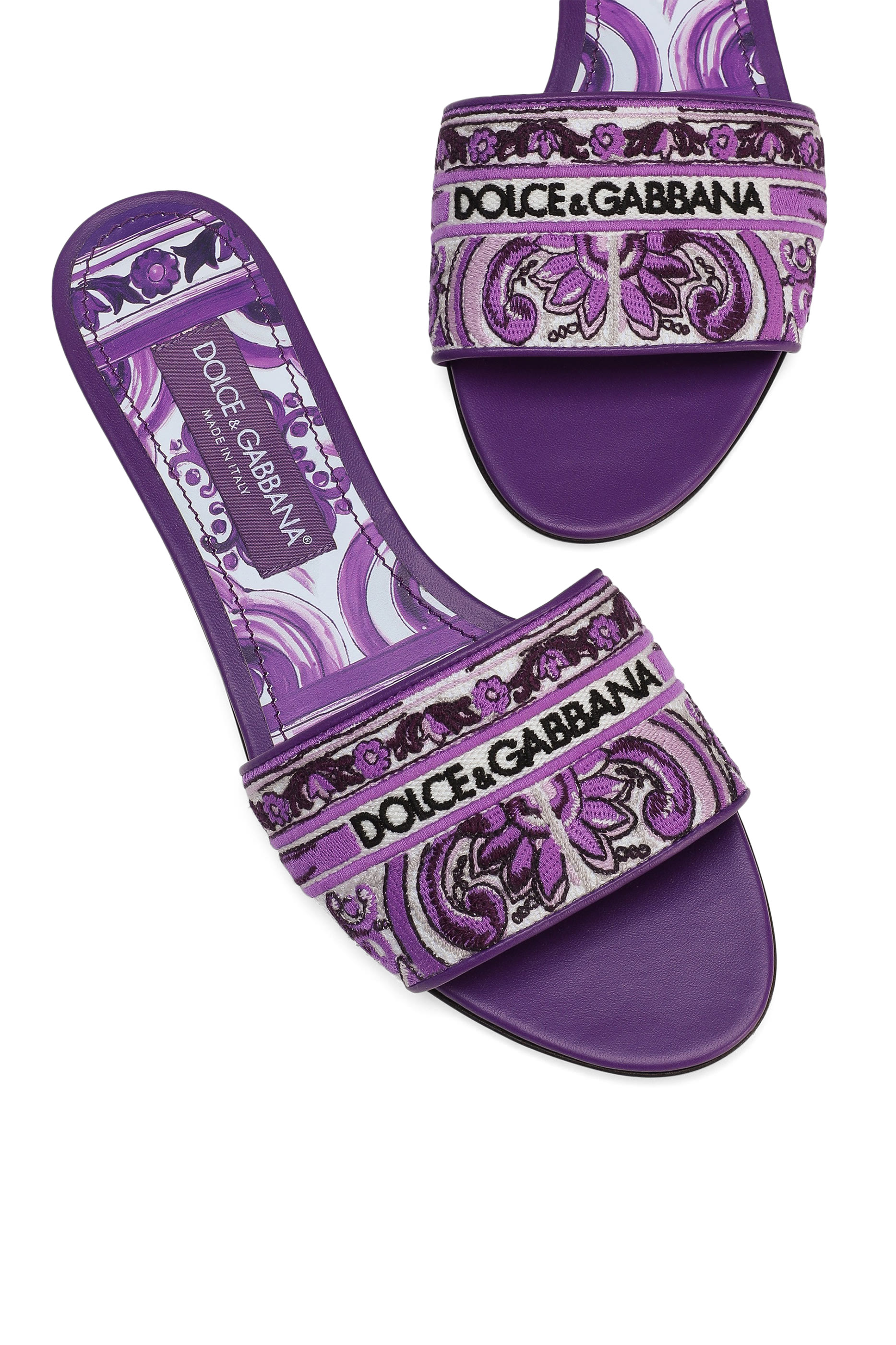  Embroidered Slides 