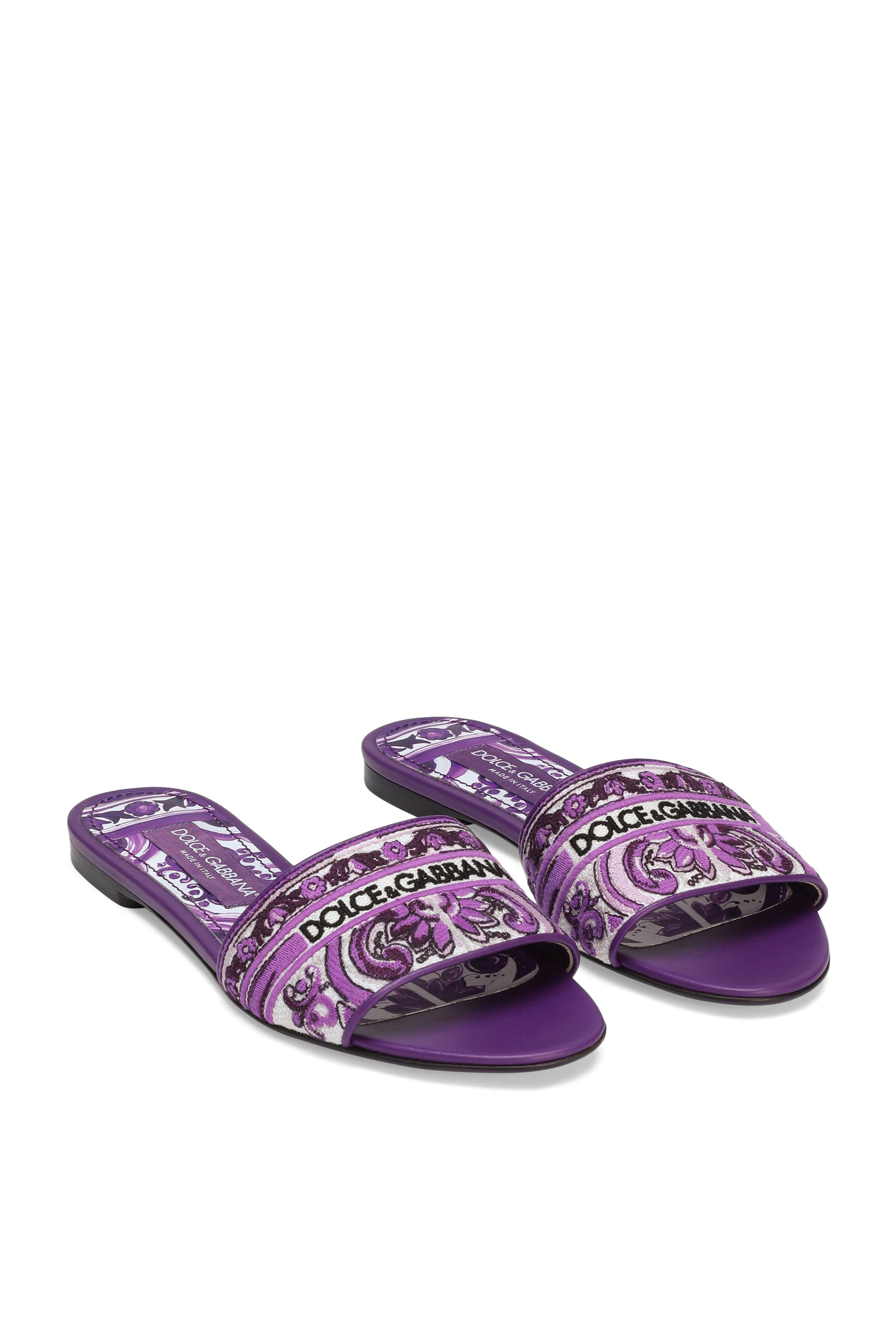 Embroidered Slides 