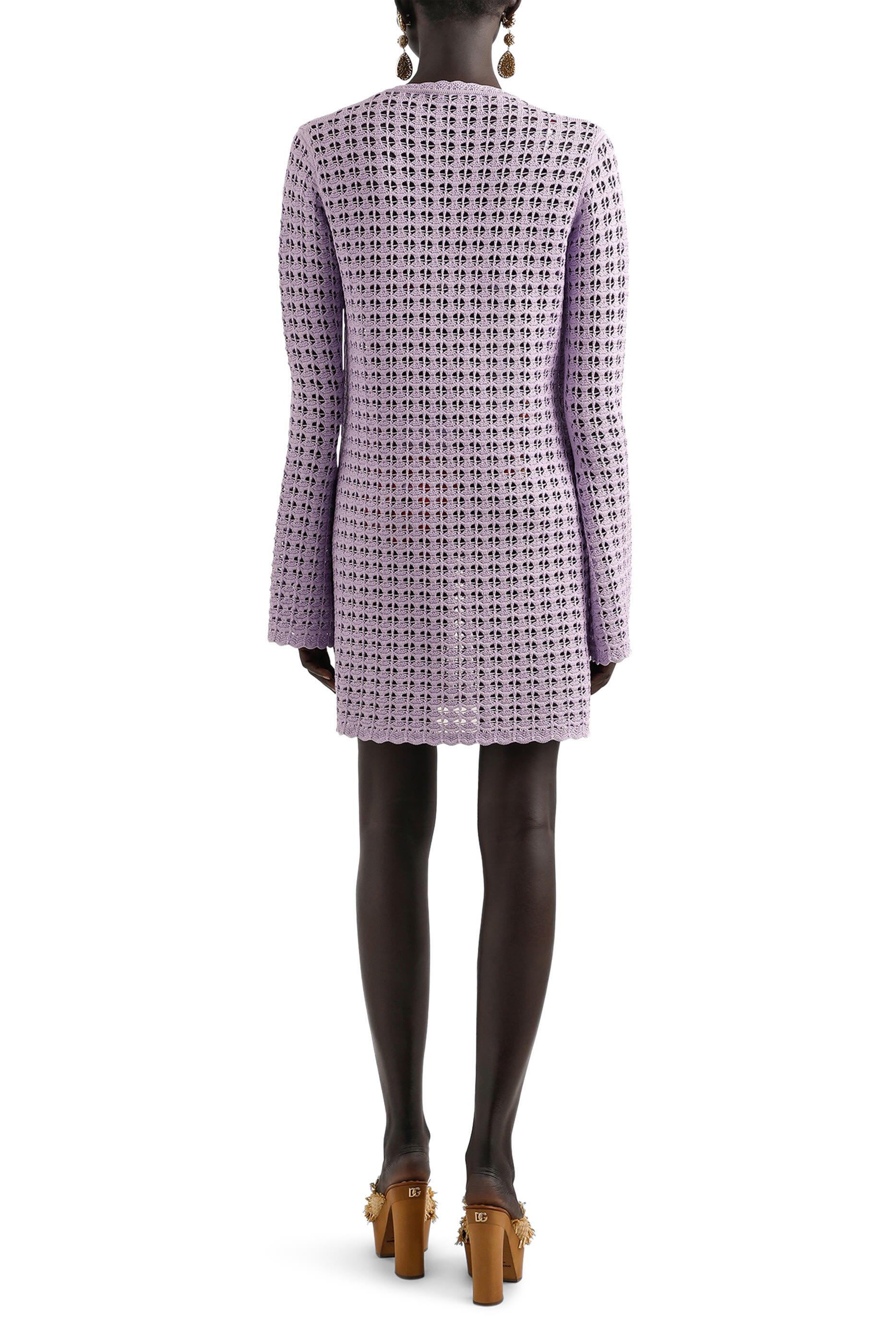 Crochet Mini Dress