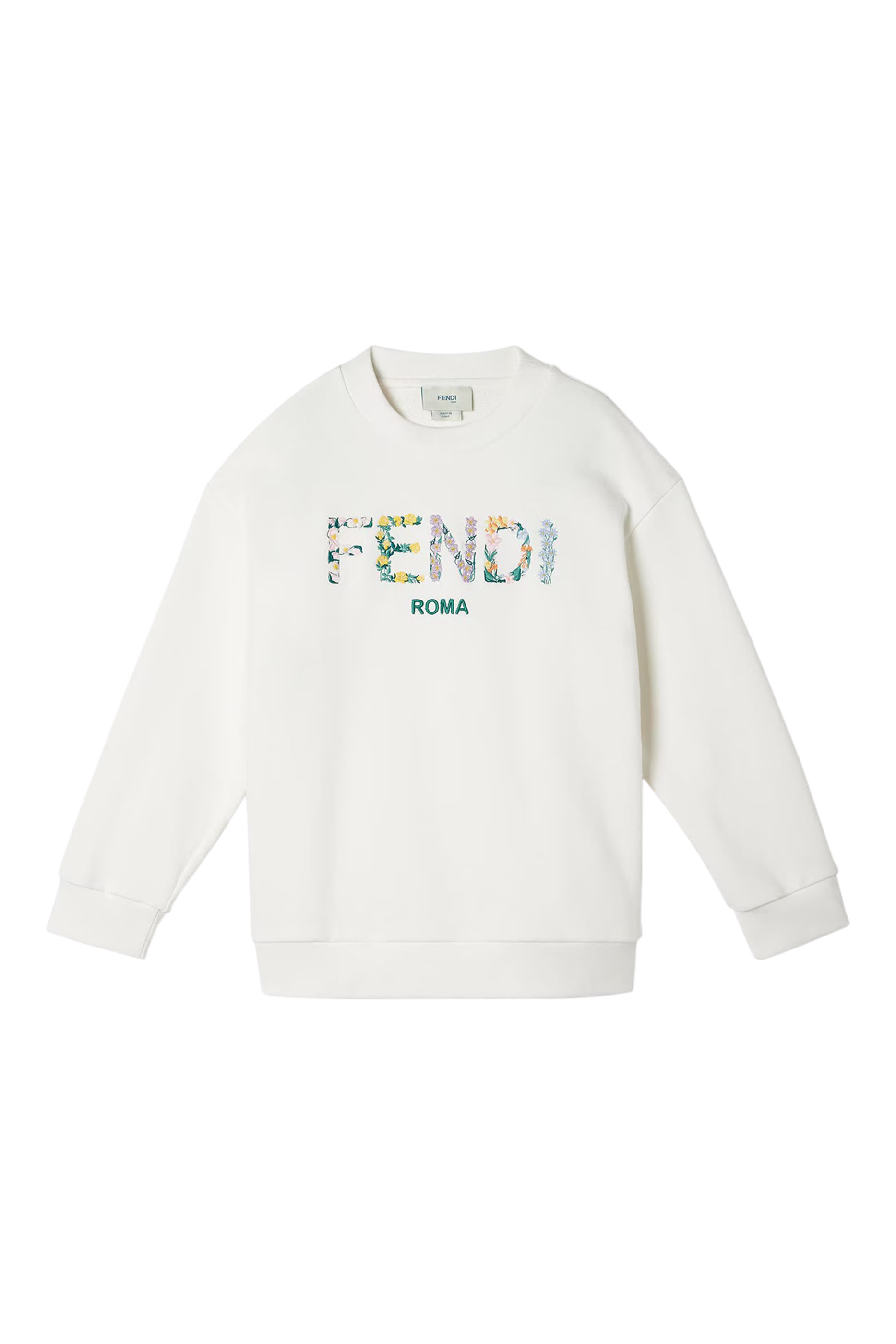 Kids Logo Embroidered Sweatshirt