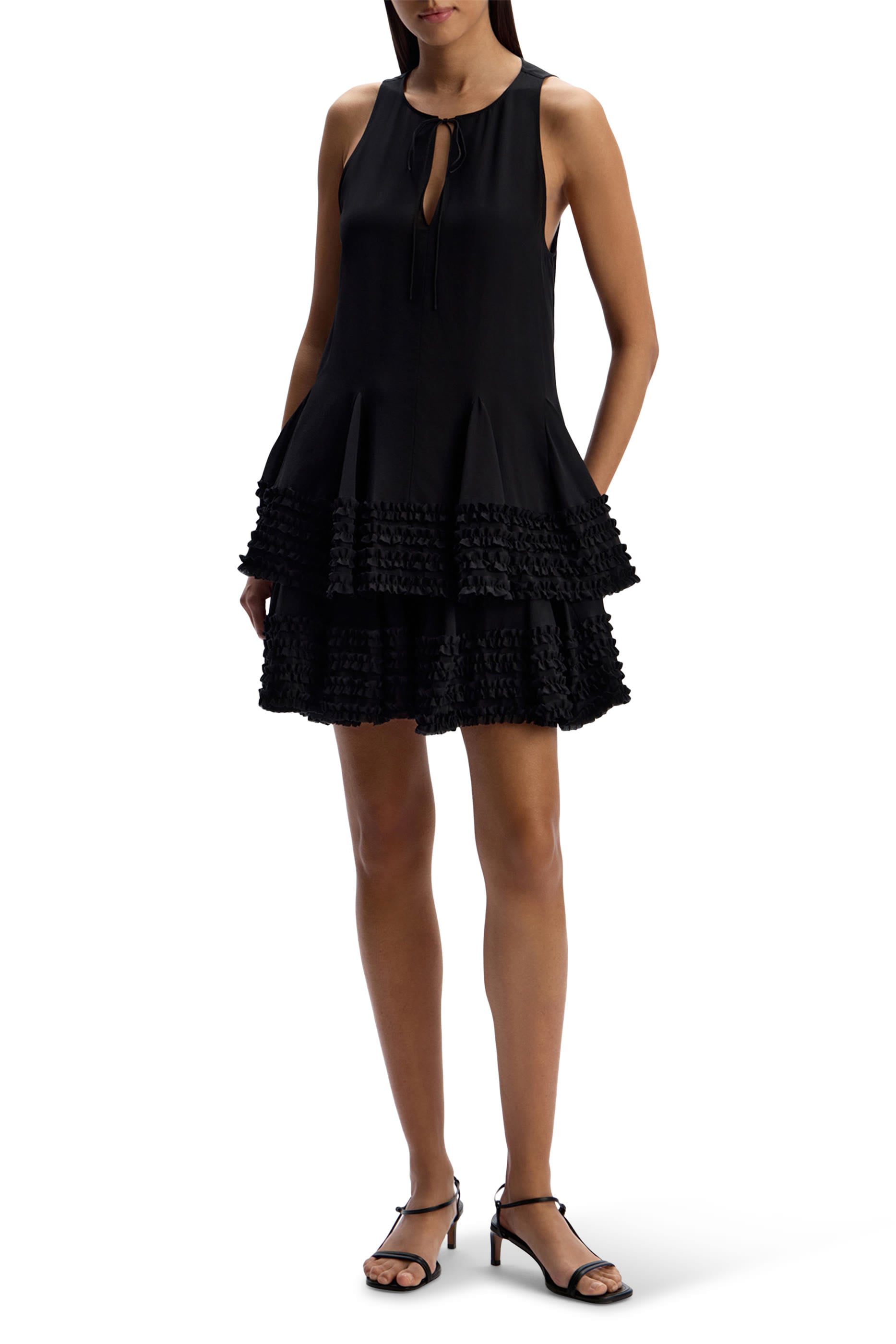 Silk Chiffon Skirt 