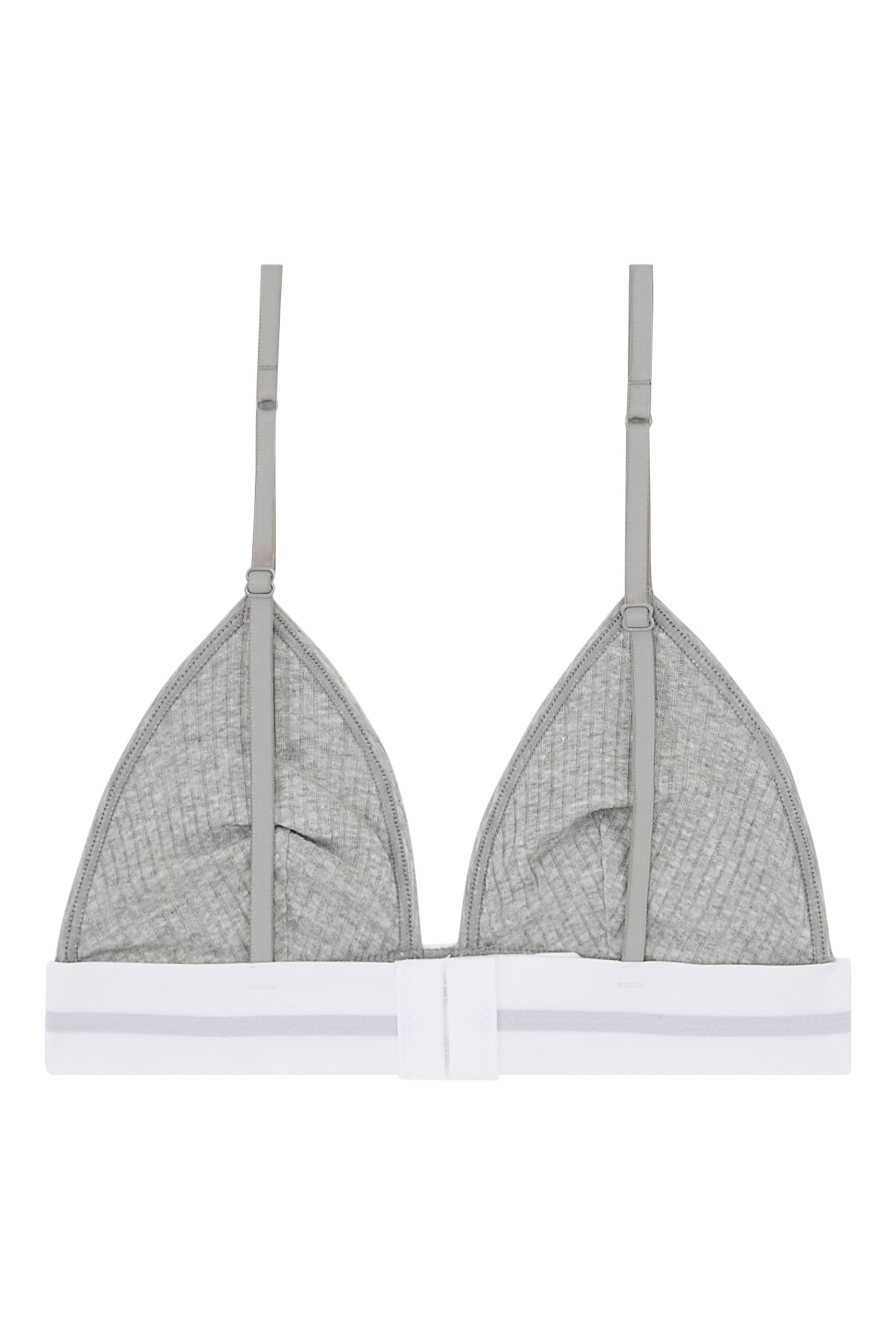 Cotton Modal Rib Triangle Bra