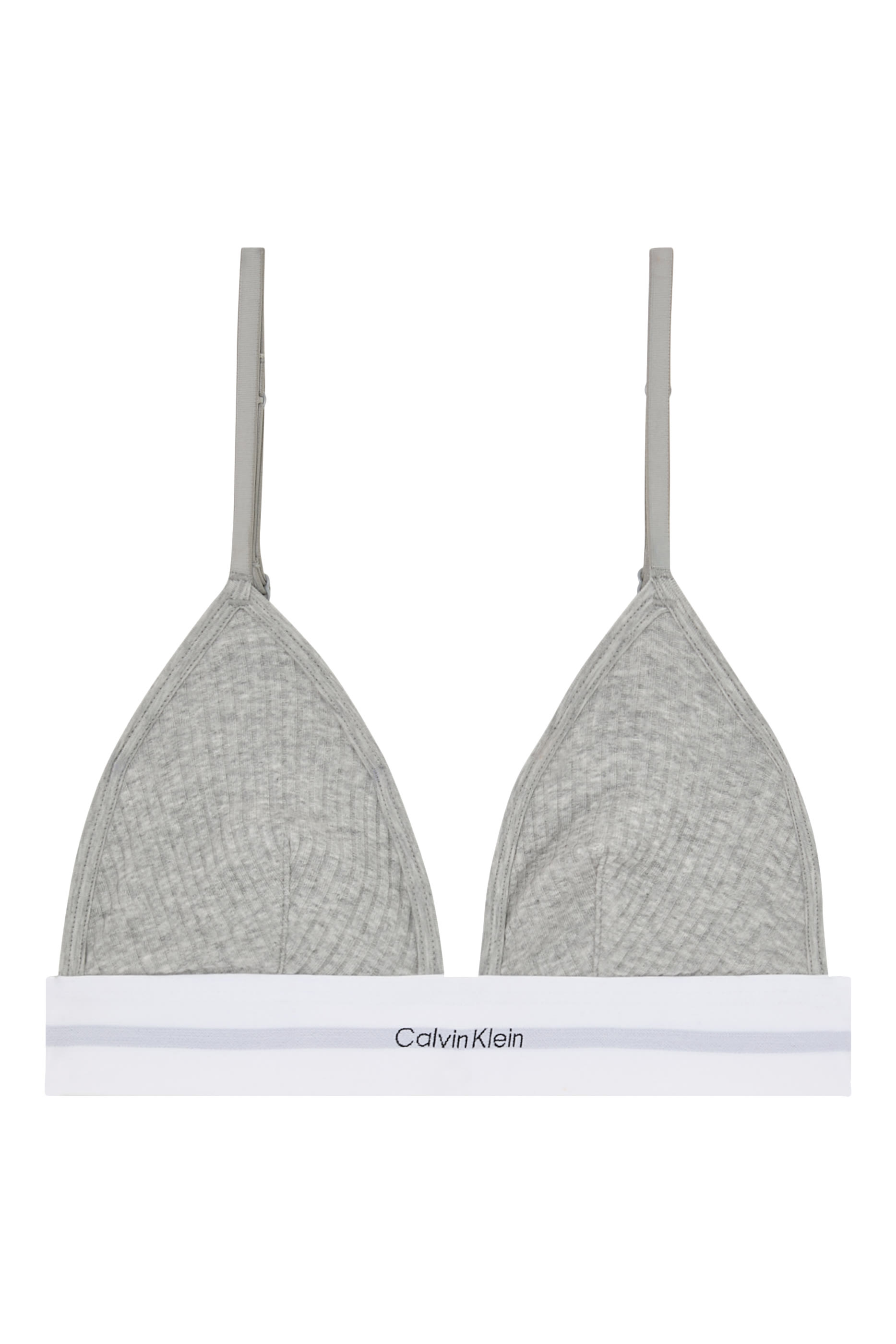 Cotton Modal Rib Triangle Bra