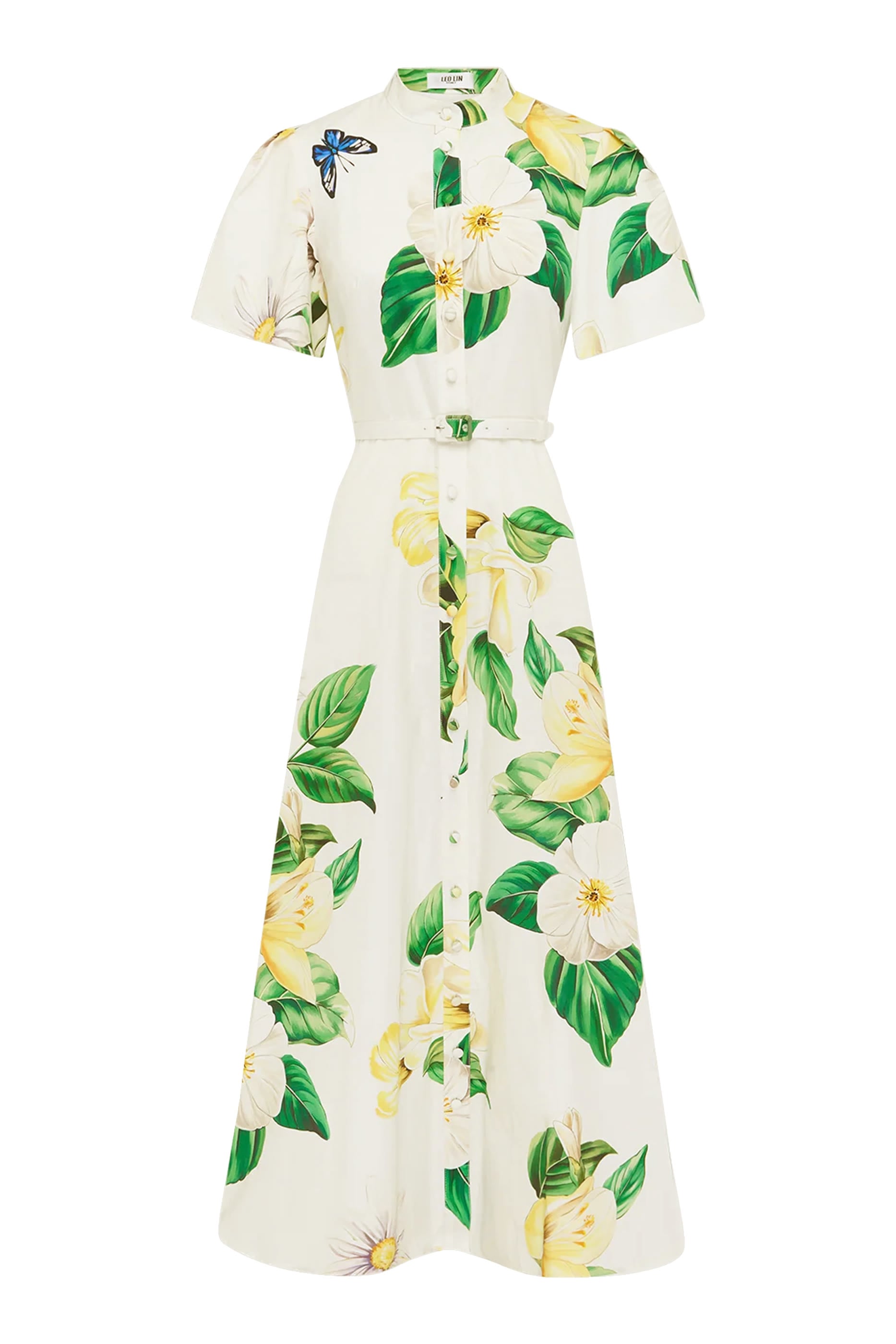 Bianca Short Sleeves Midi Dress
