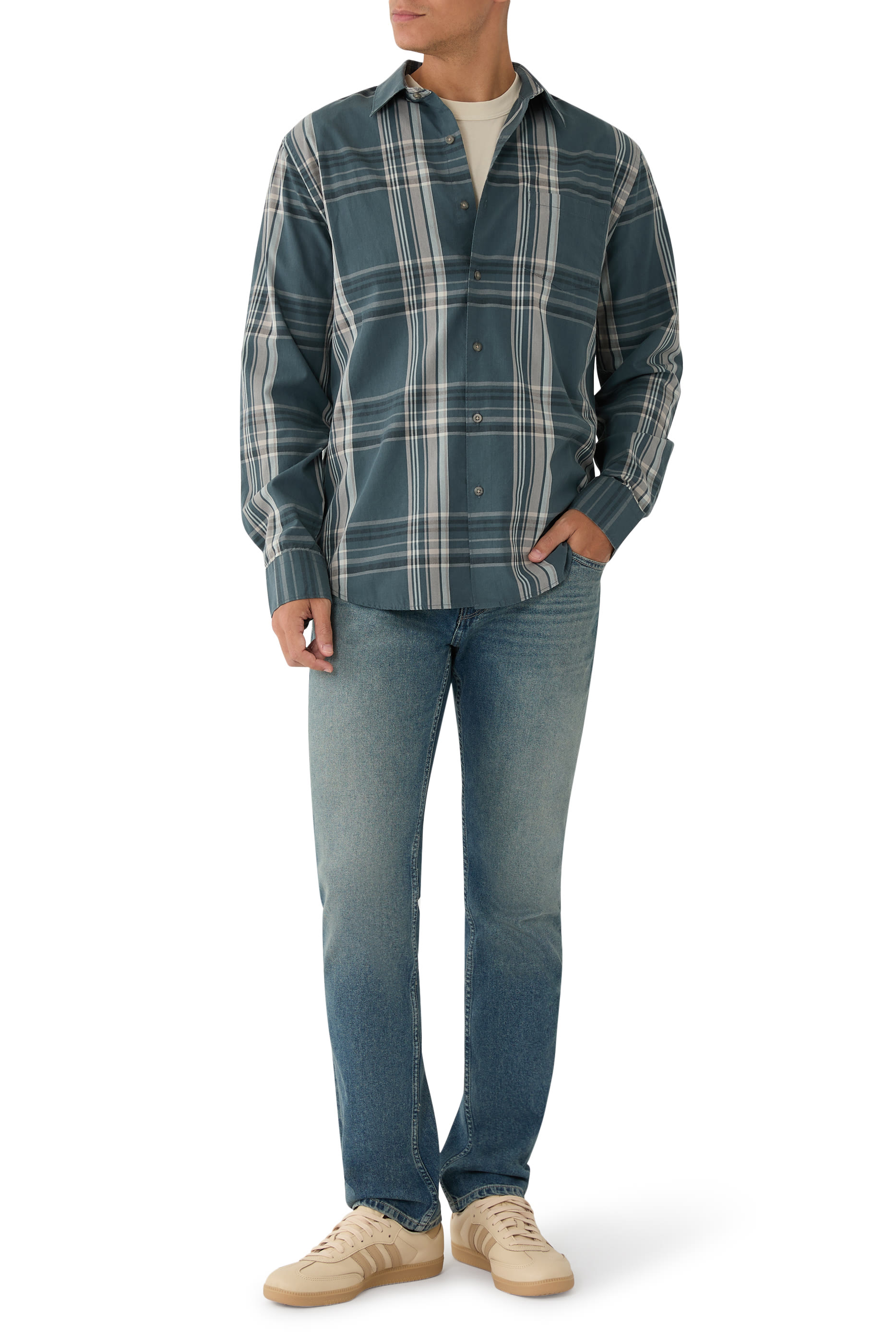 Transcend Federal Slim Straight Jean