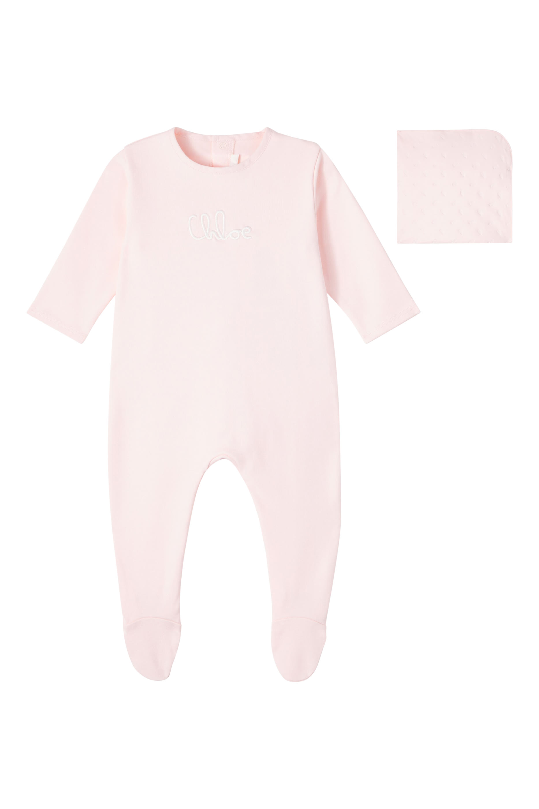 Kids Cotton Romper and Blanket Set 