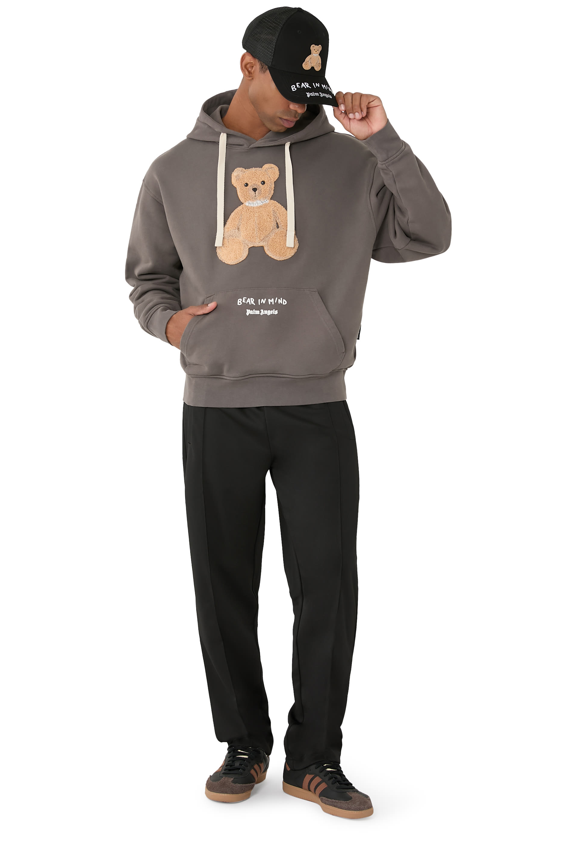 Back Curved Logo Track Pants