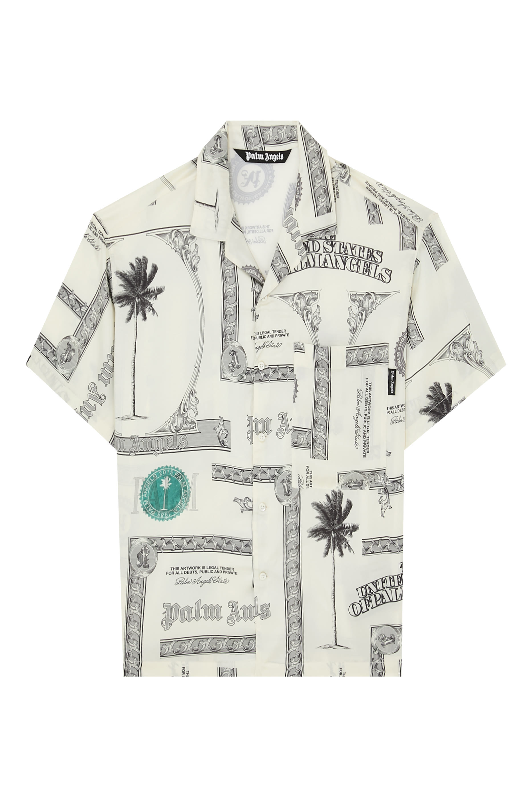 Printed Bowling Shirt
