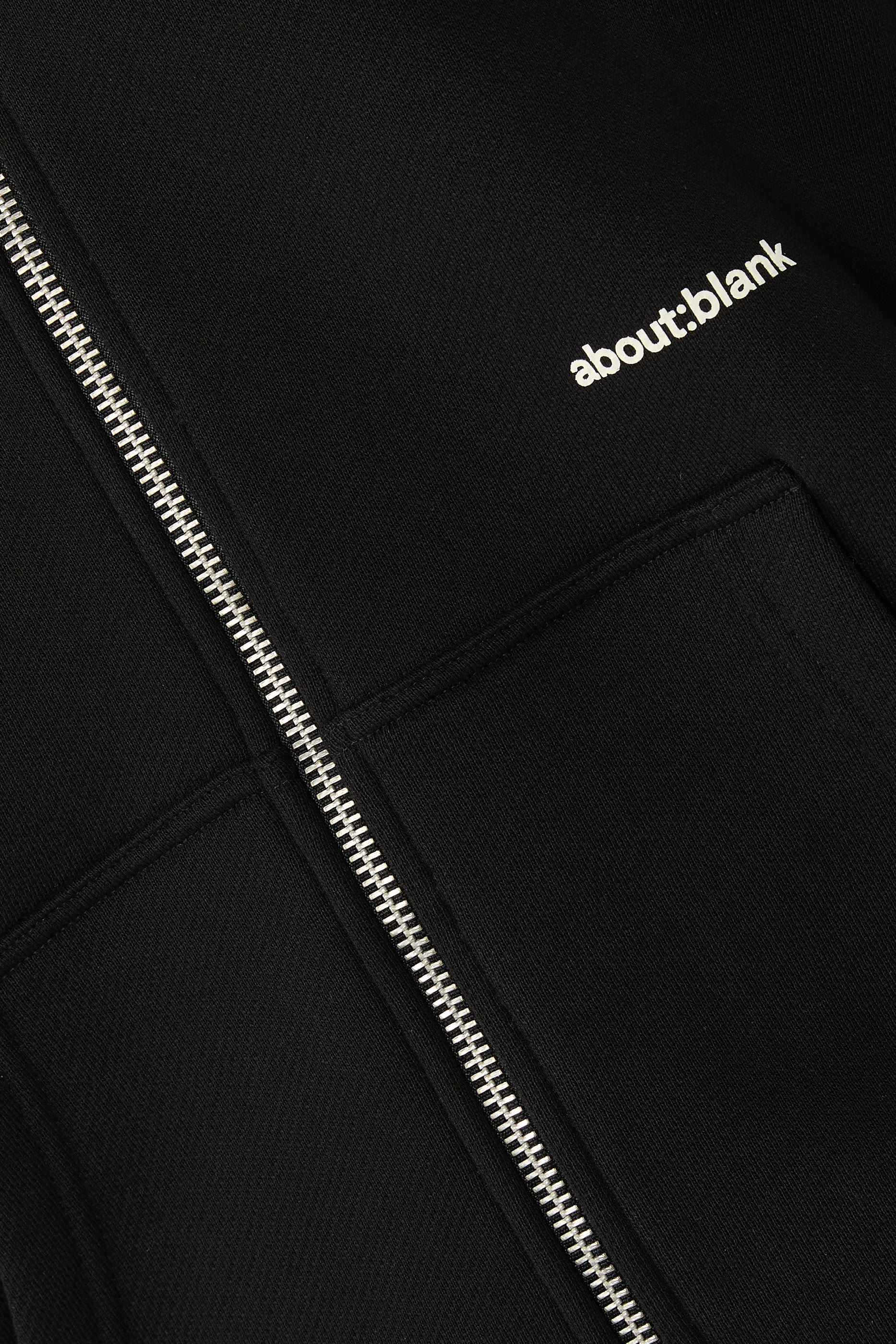 Logo Box Zip Hoodie