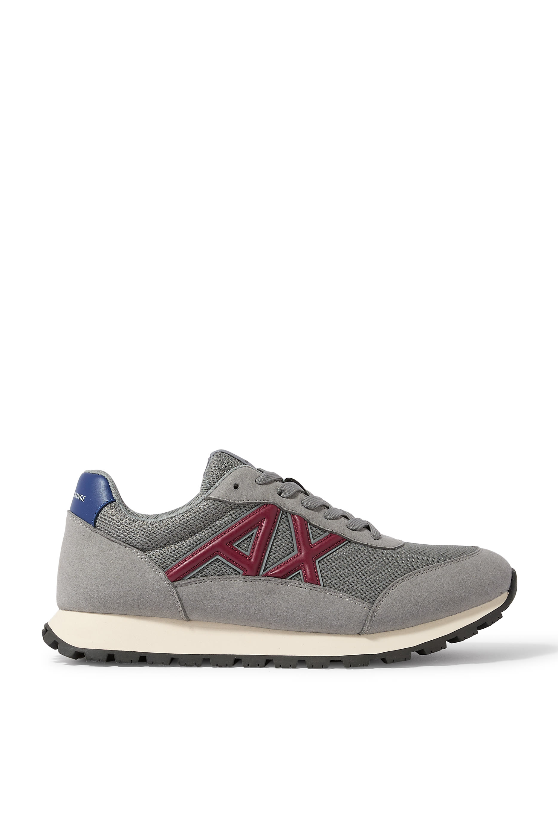 Drop Side AX Logo Low-Top Sneakers