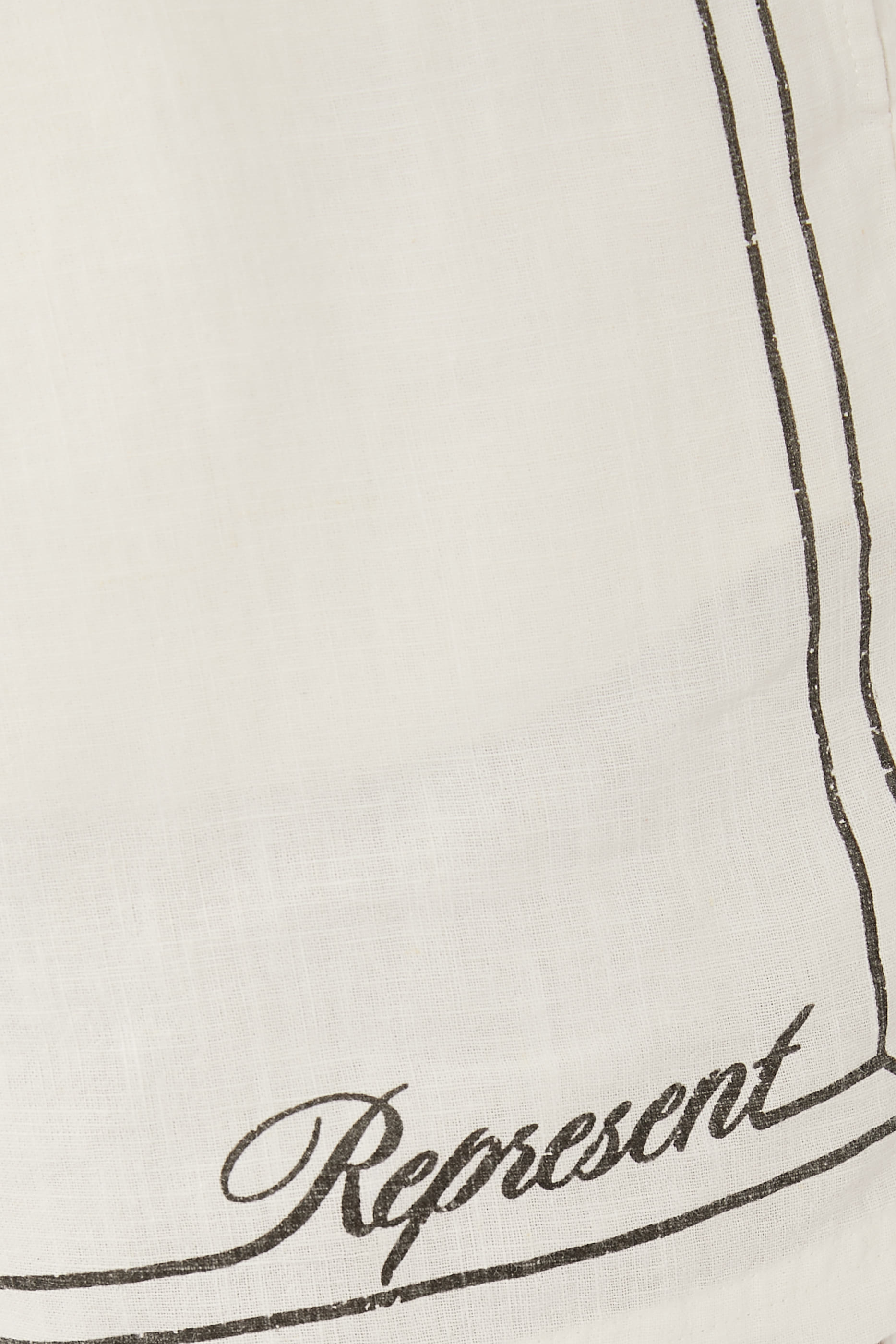 Logo Border Shorts