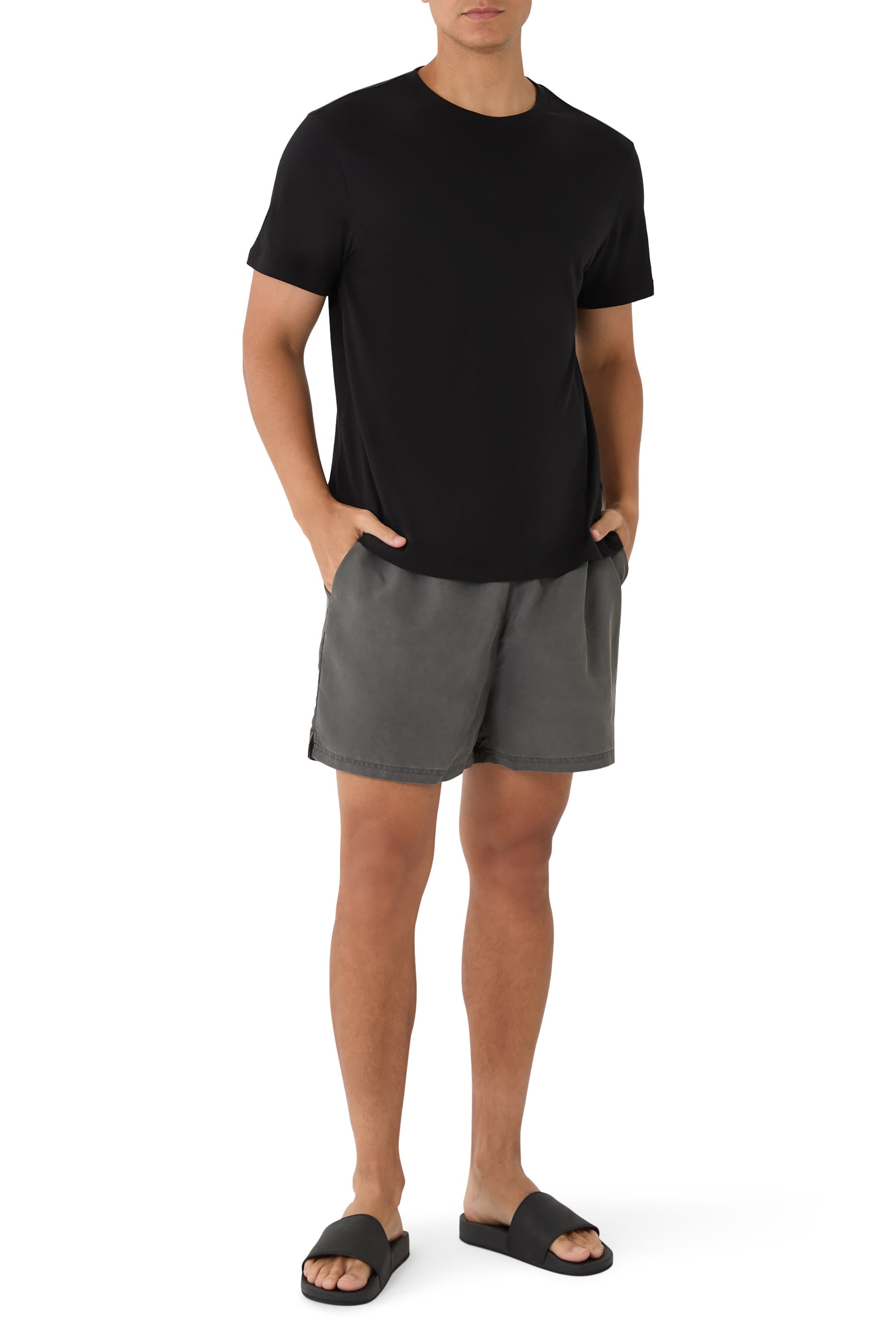 Washed Swim Shorts