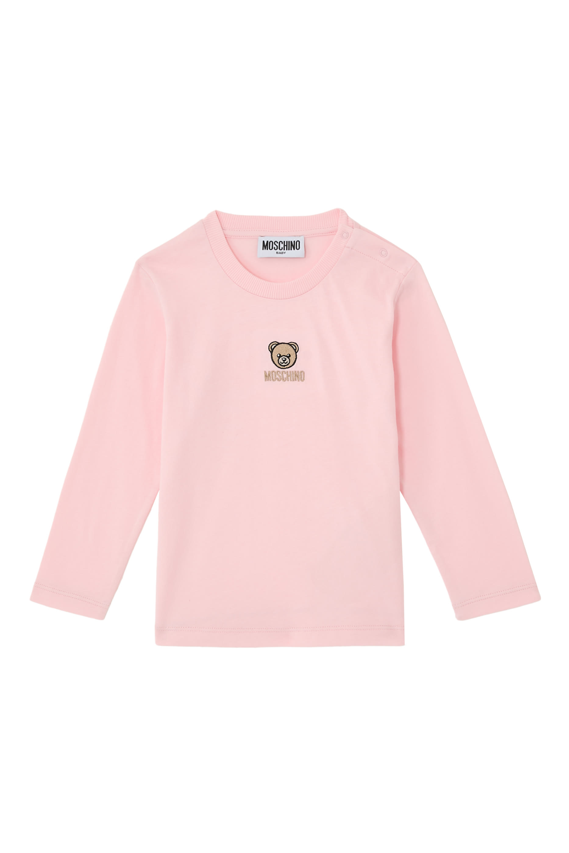 Kids Teddy-Embroidery Sweatshirt