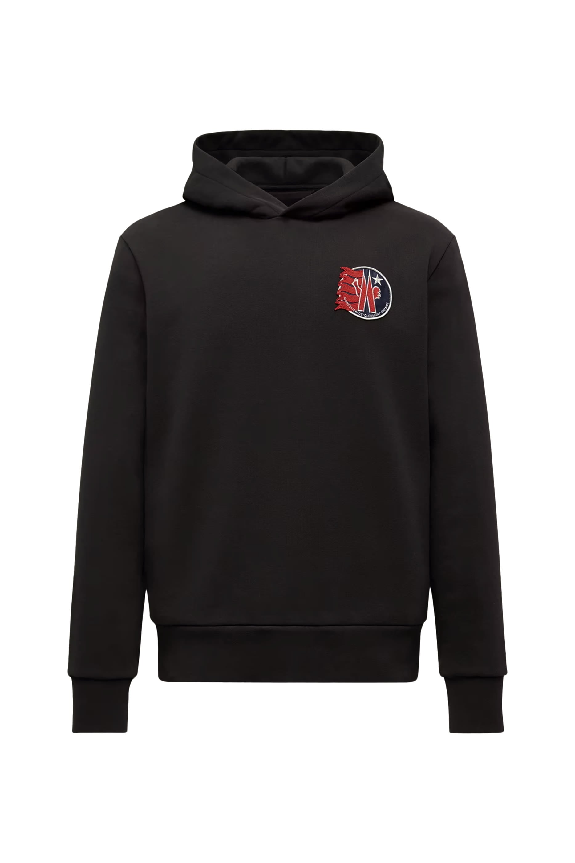 Star Logo Patch Cotton Hoodie