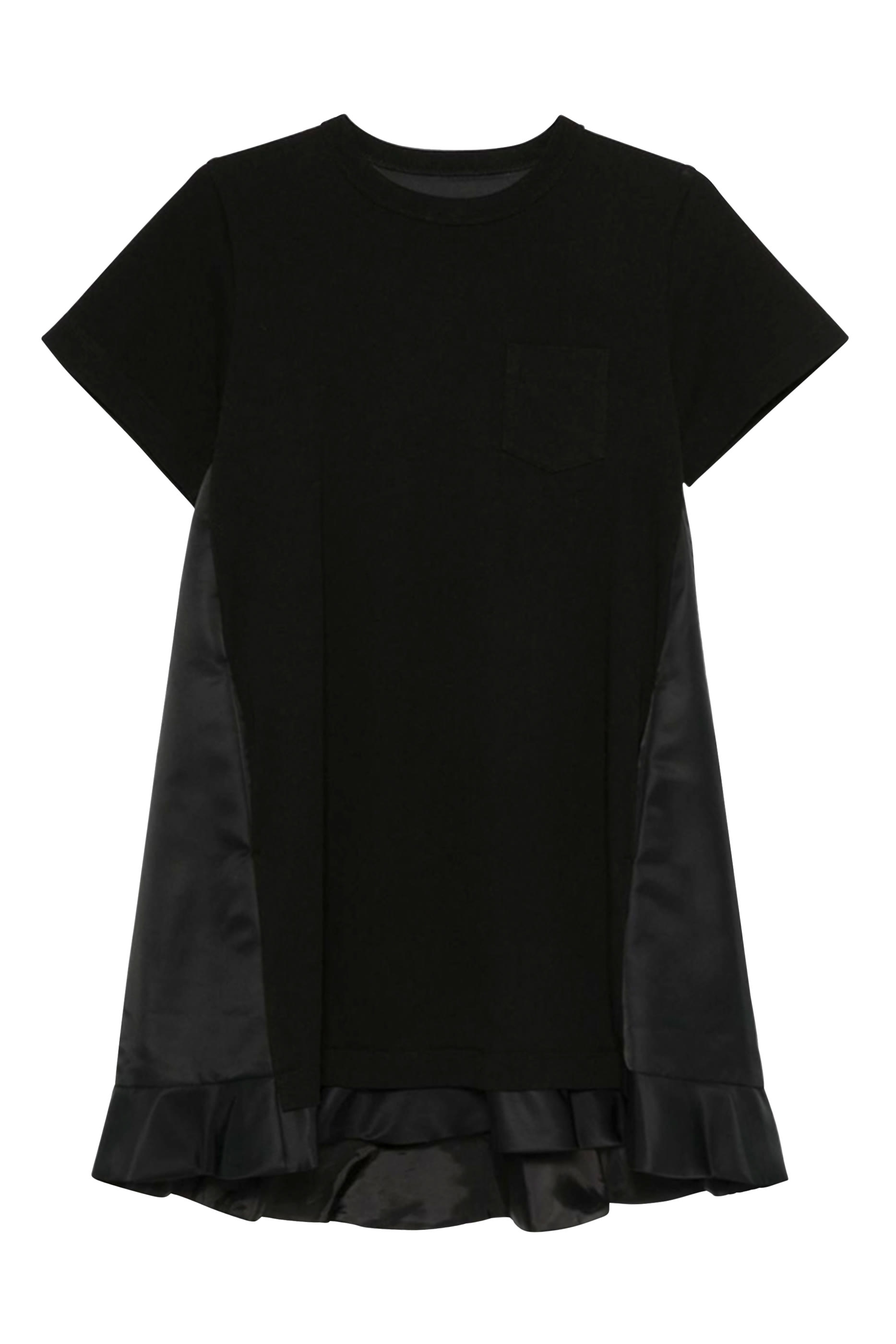 Ruffled Cotton Minidress