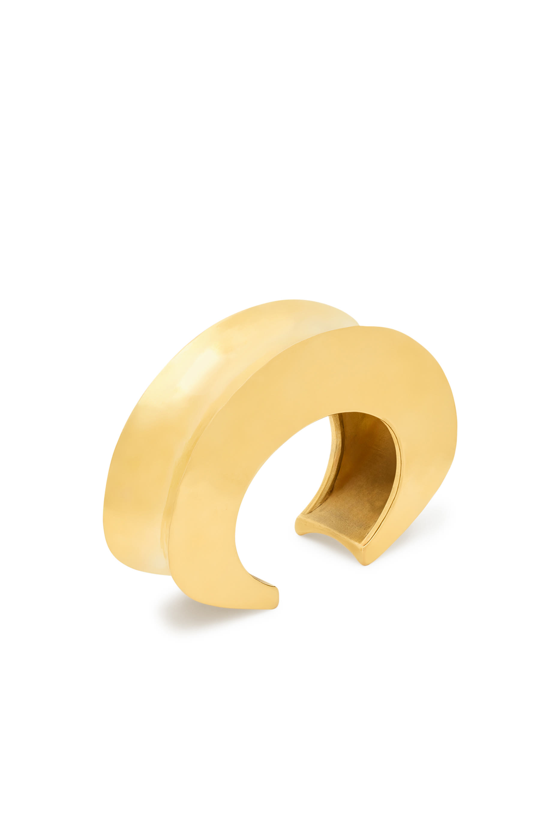 Hammered Organic Wavy Cuff