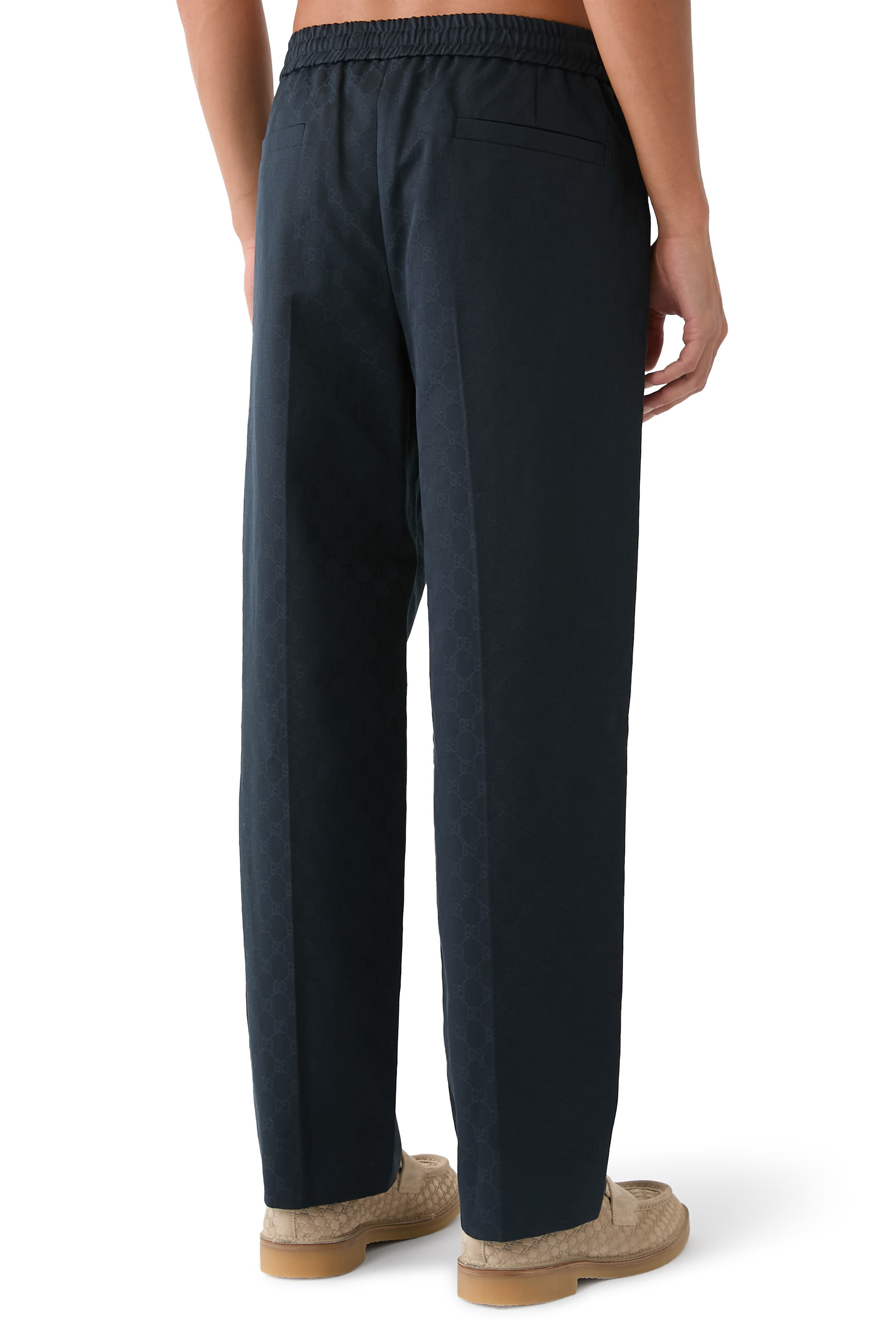 GG Cotton Gabardine Pants 