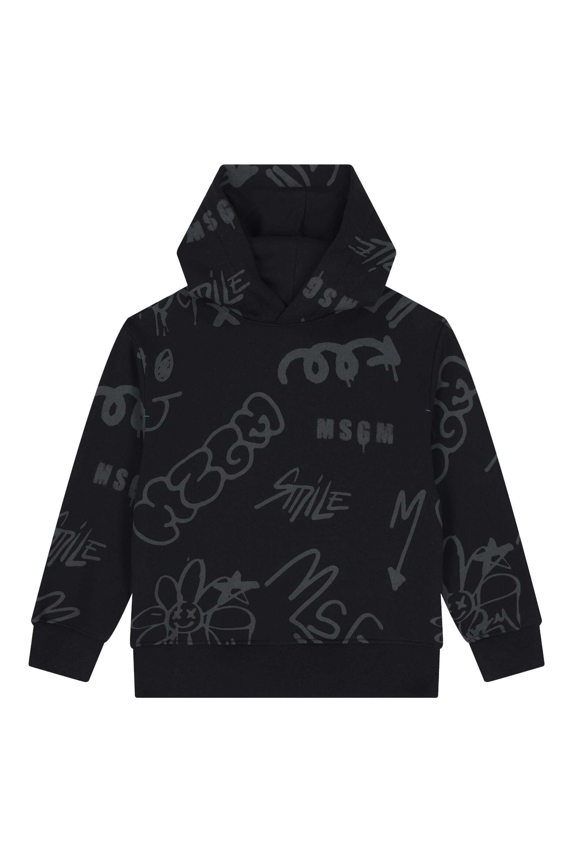 Kids Graffiti Cotton Hoodie
