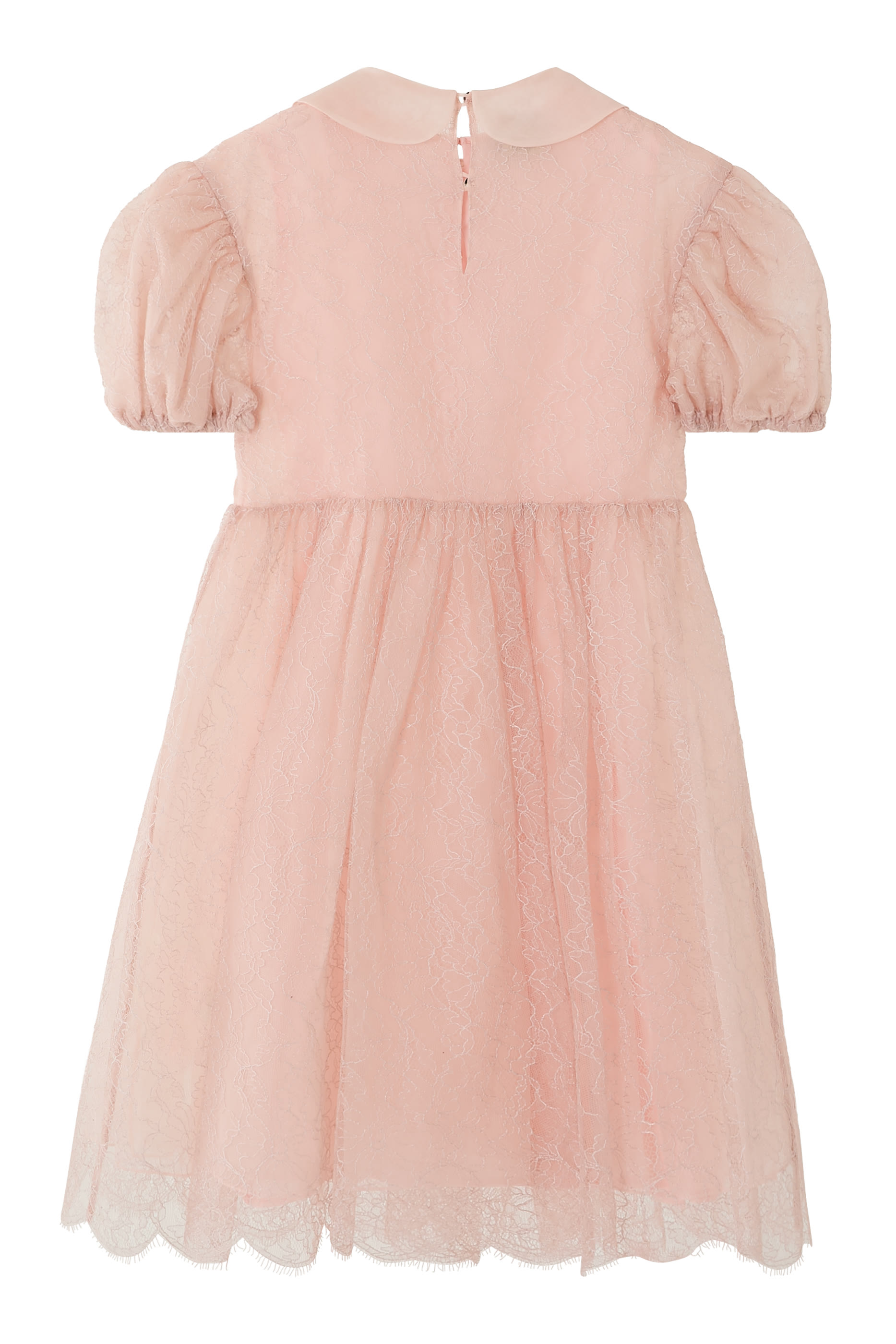 Kids Tulle Short‑Sleeve Dress