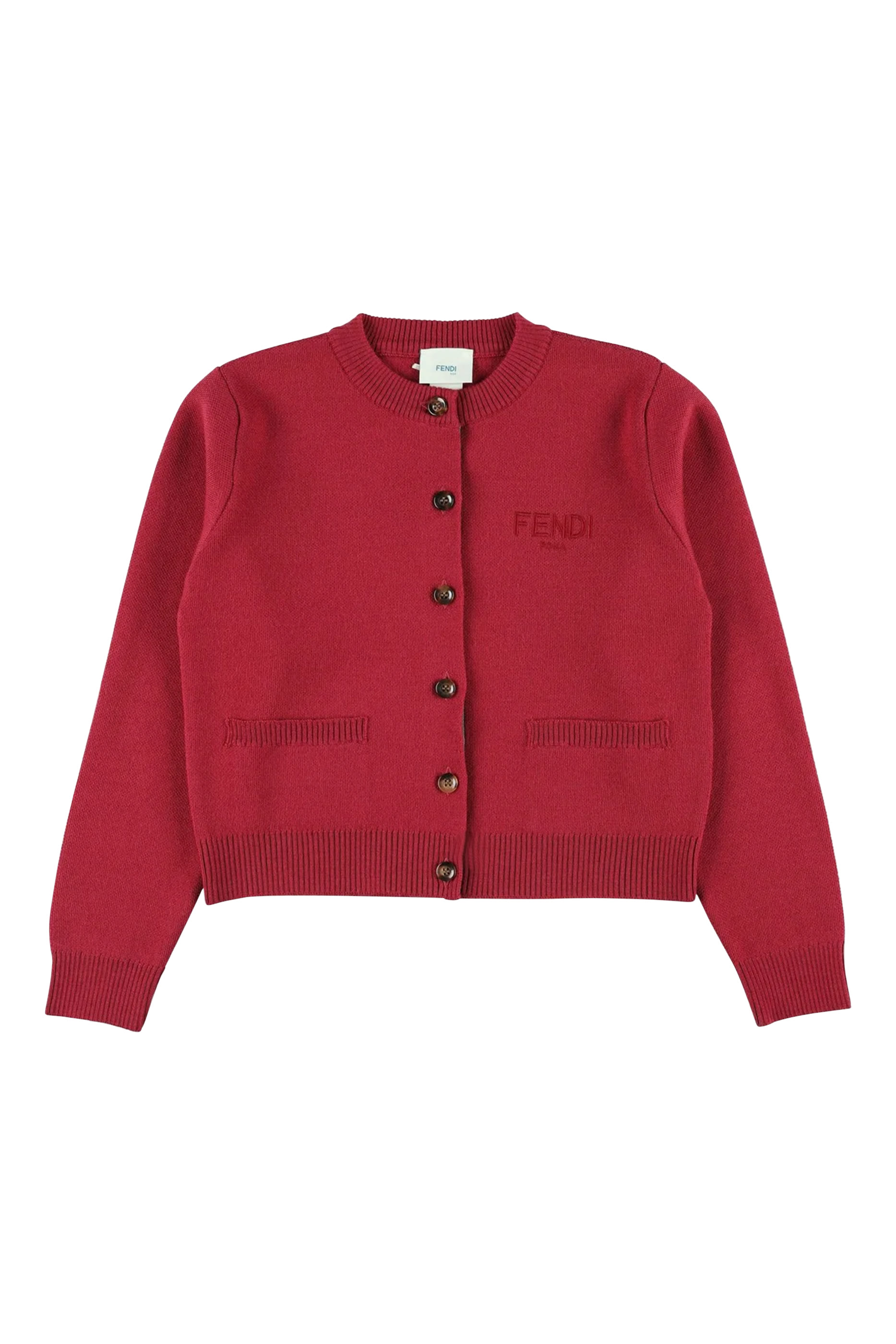 Kids Logo Long Sleeves Cardigan