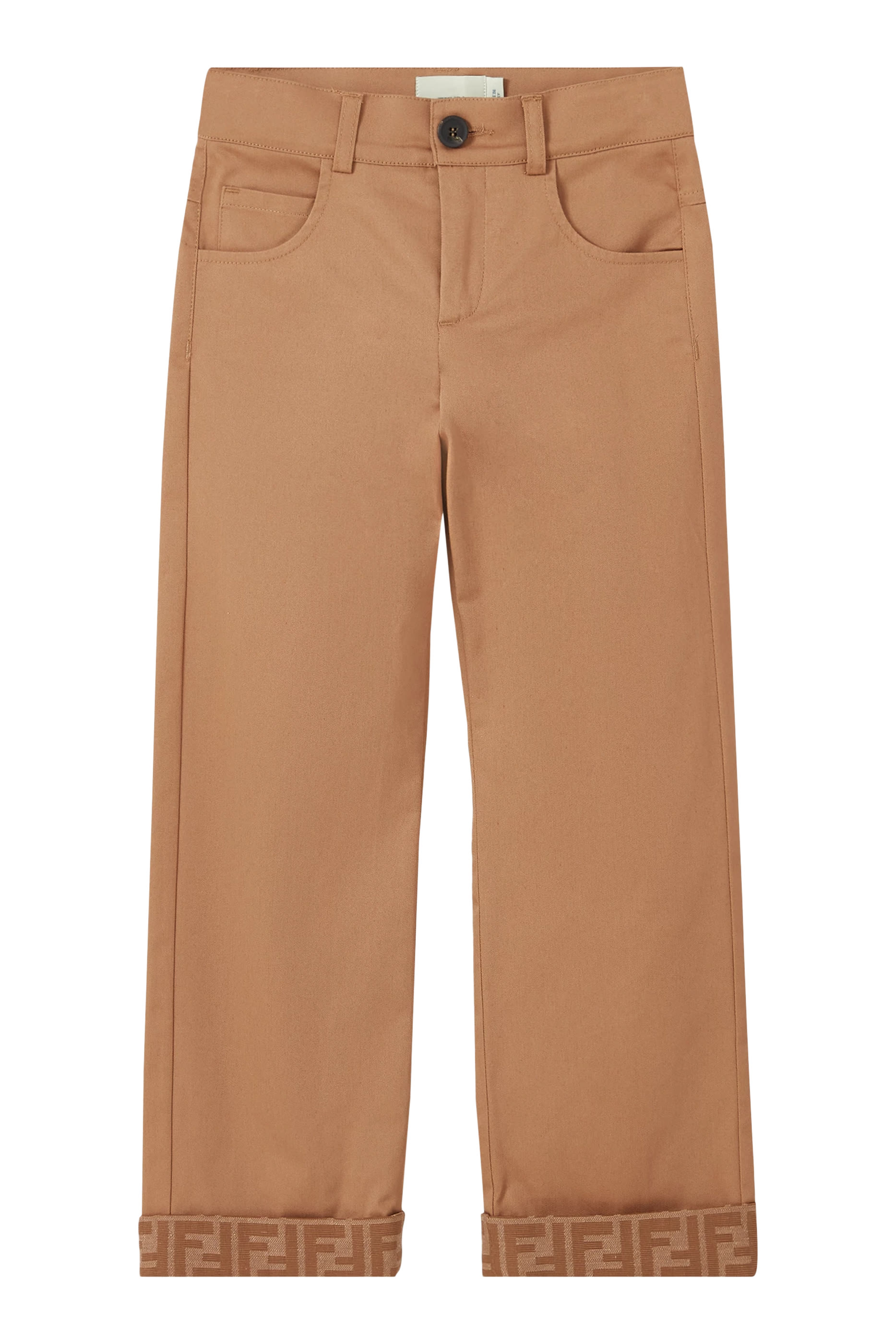 Kids FF Logo Straight-Leg Pants