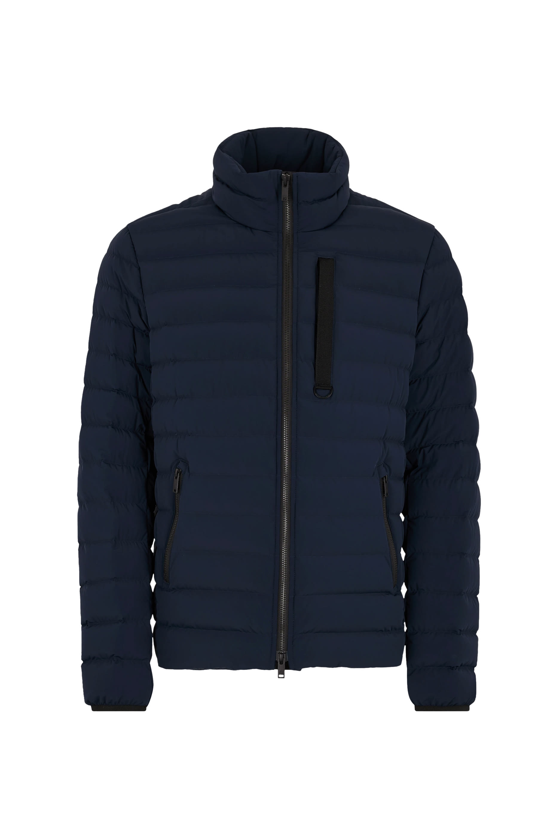 Logo Patch Quilted Down Jacket