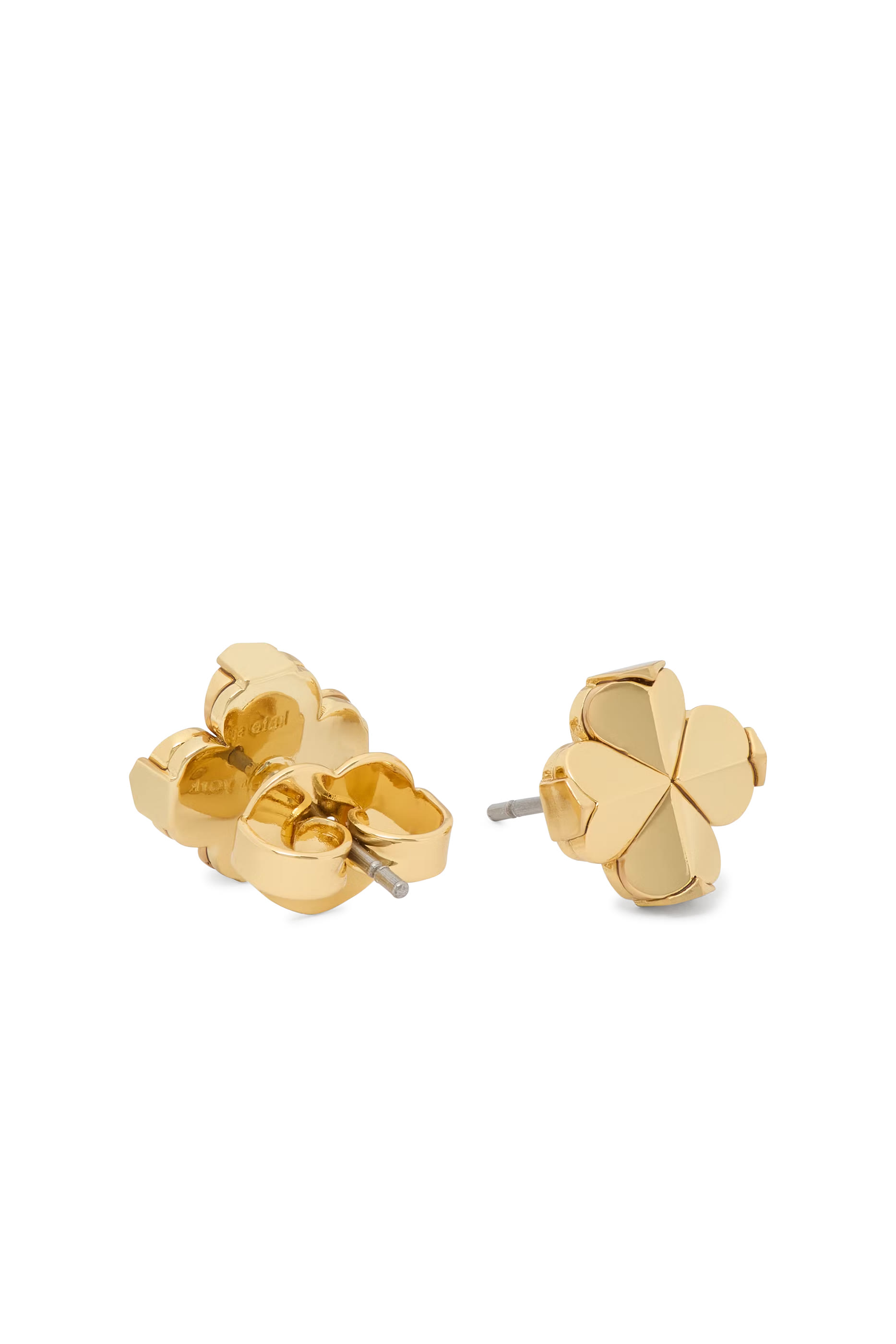 Spade Flower Studs