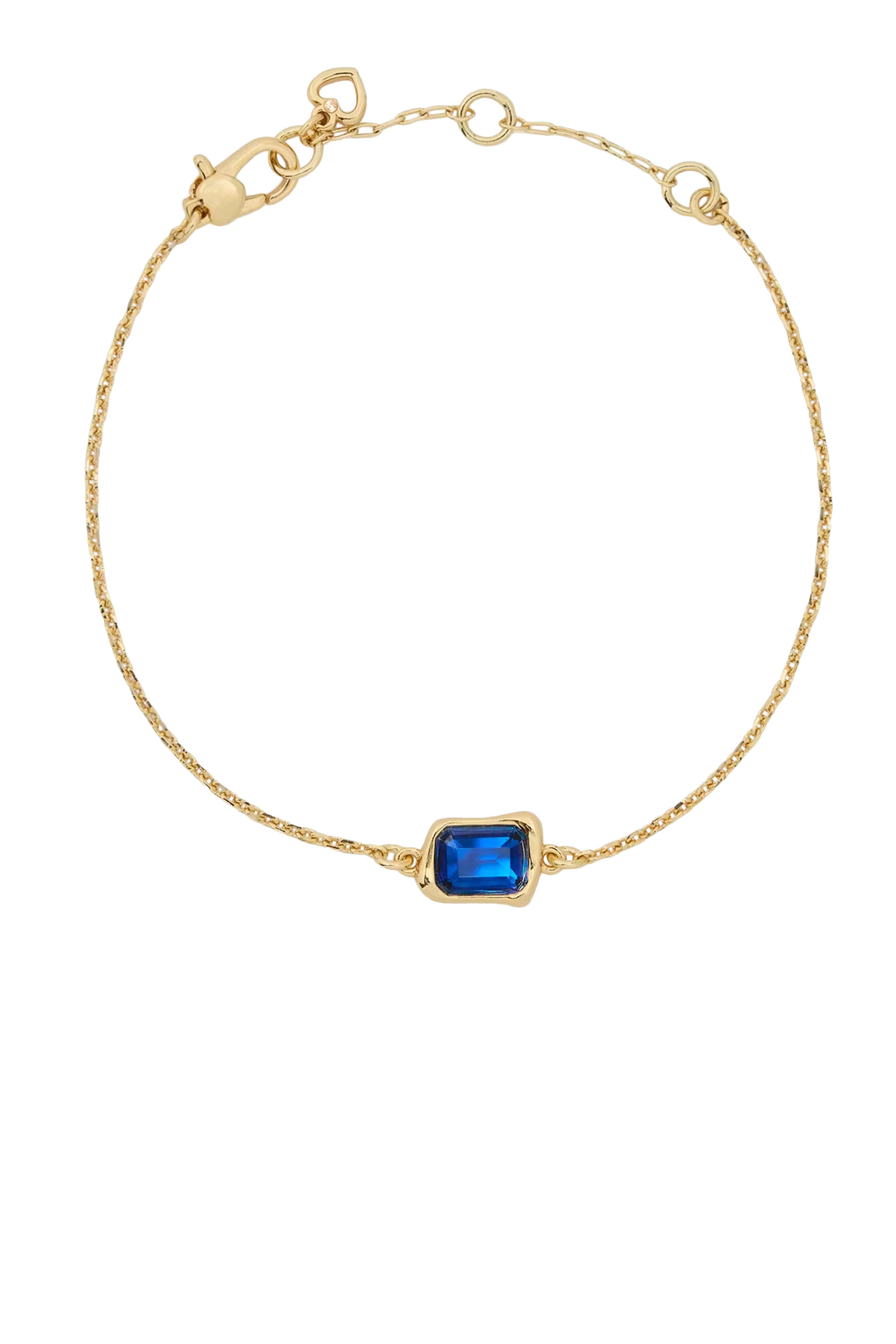 Molten Glass Solitaire Bracelet