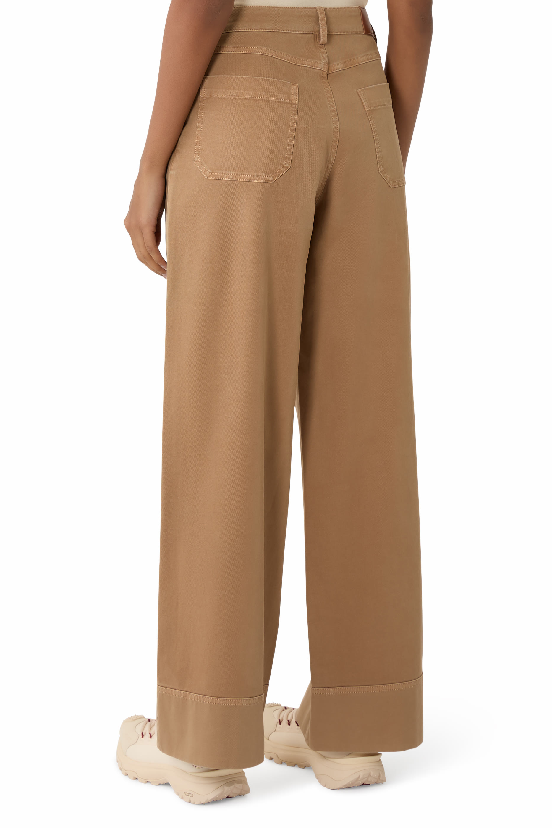Gabardine-Style Pants 