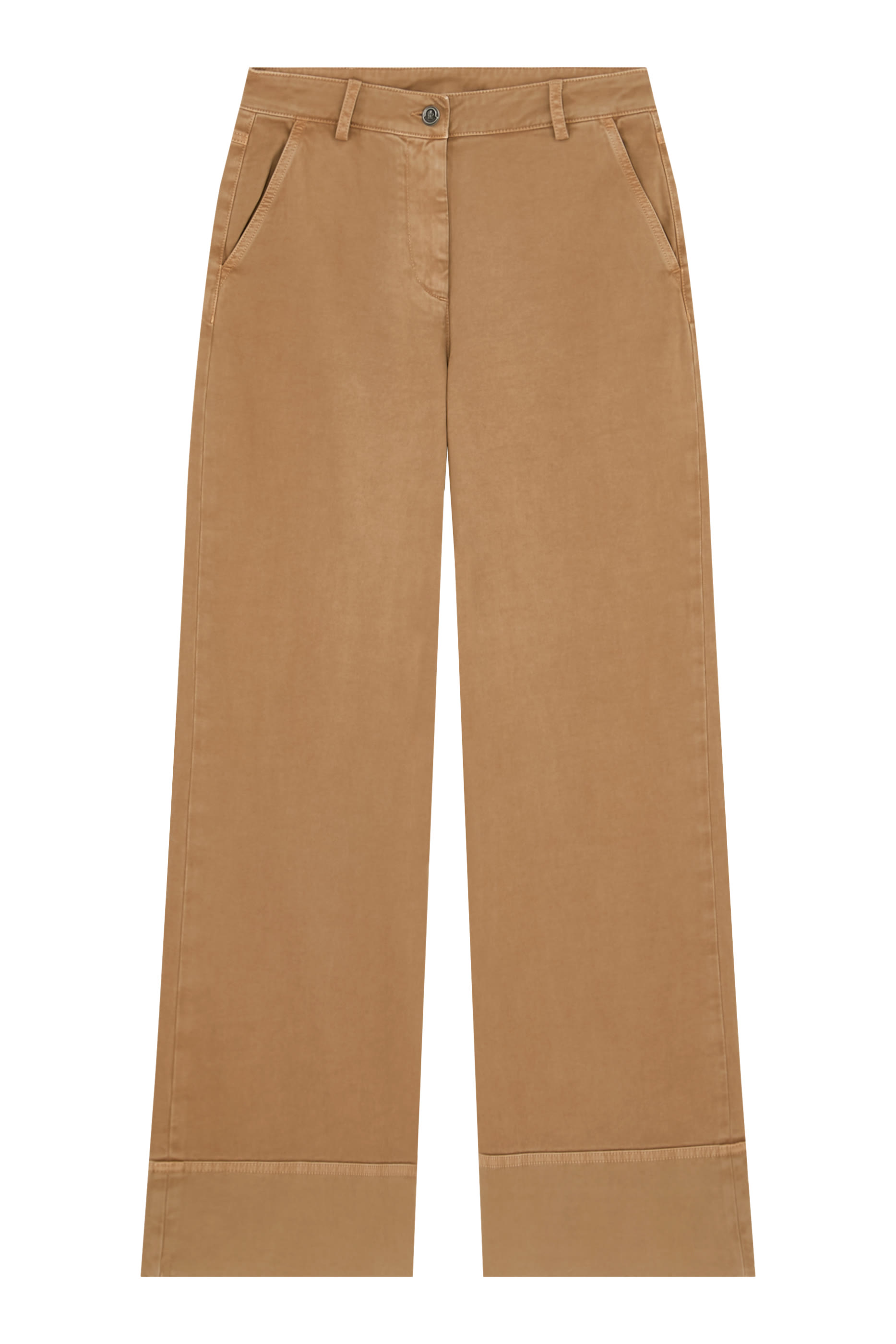 Gabardine-Style Pants 
