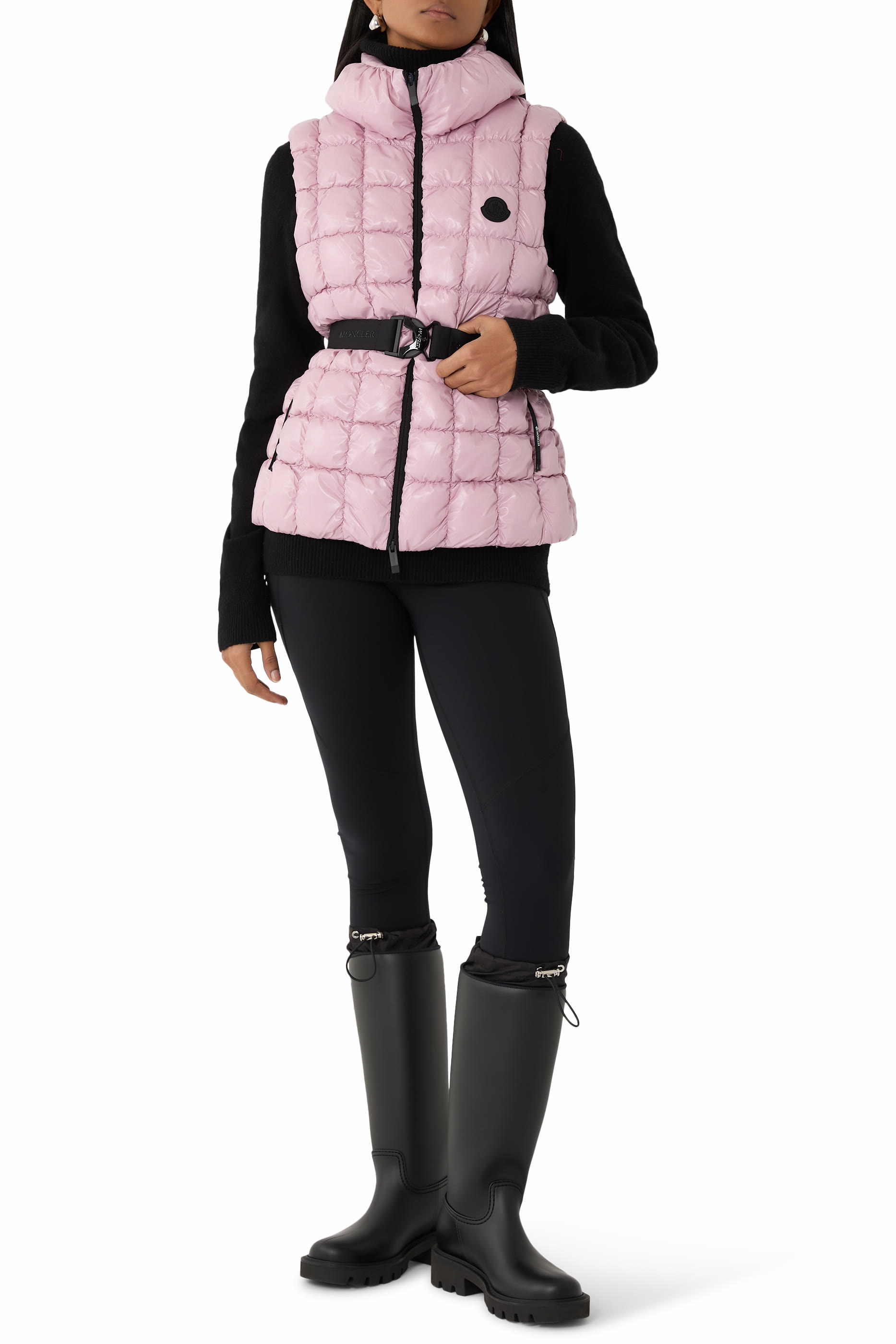 Emilion Square-Quilted Down Vest