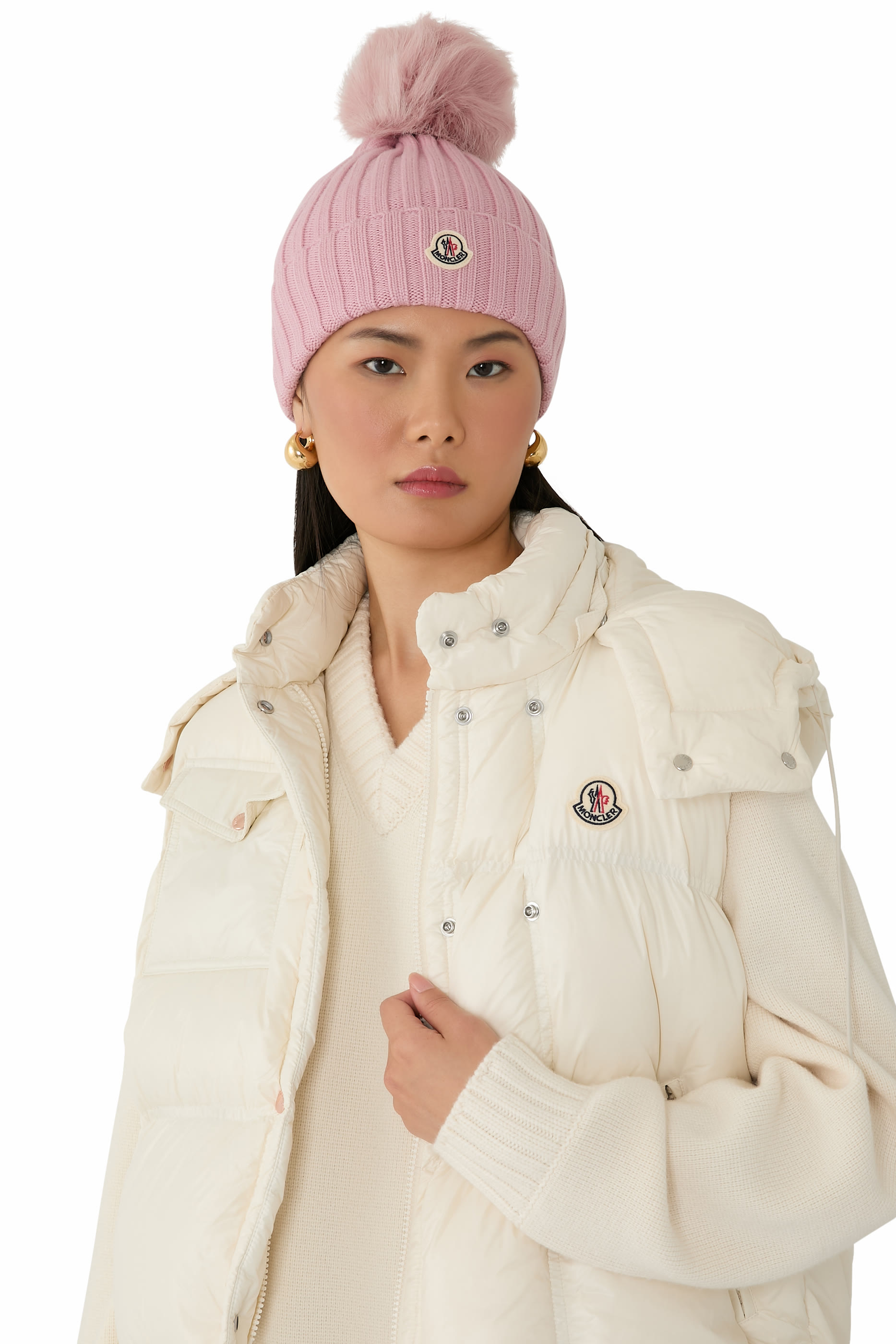 Logo Pom Pom Beanie