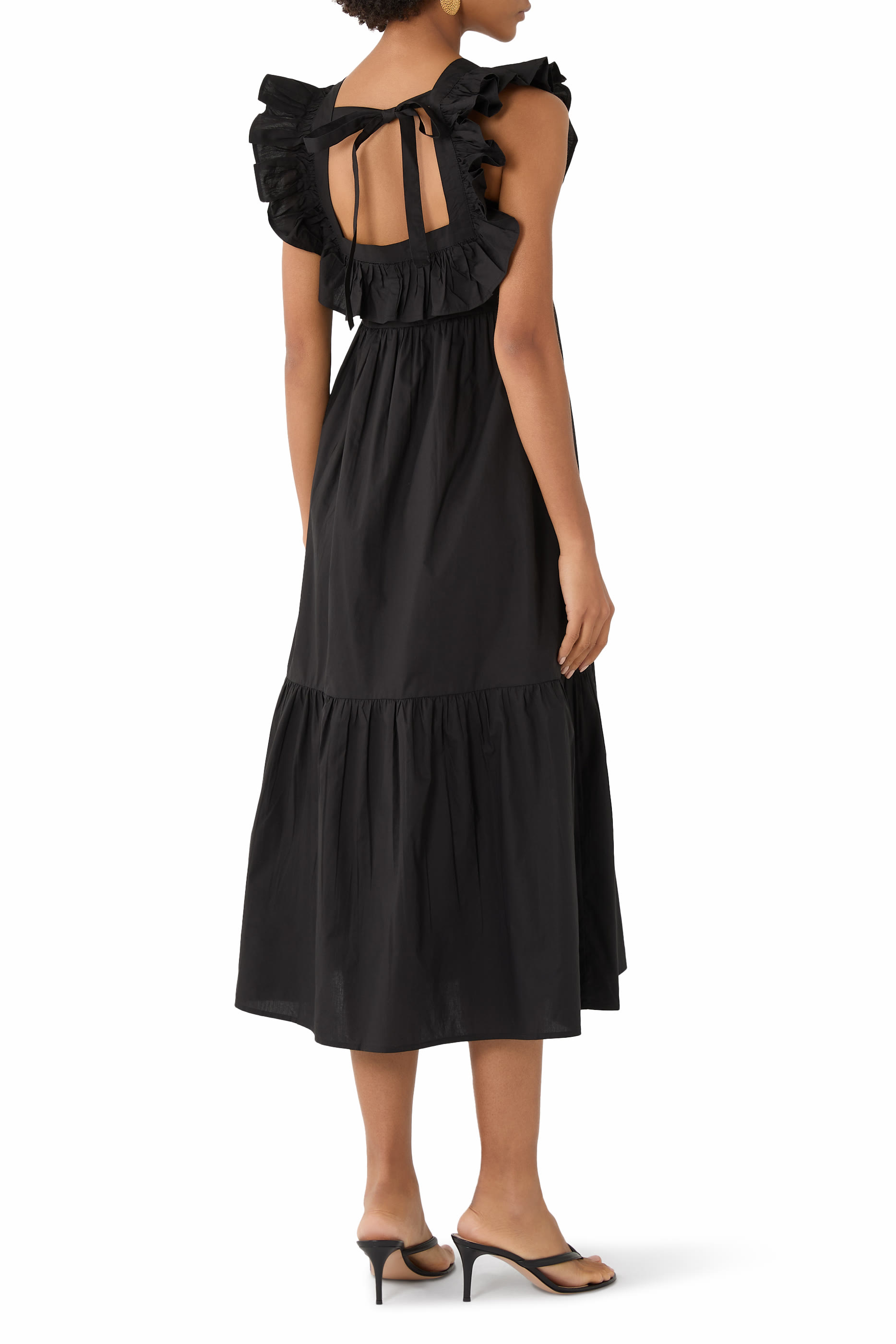 Ruffle Tiered Cassidy Midi Dress 